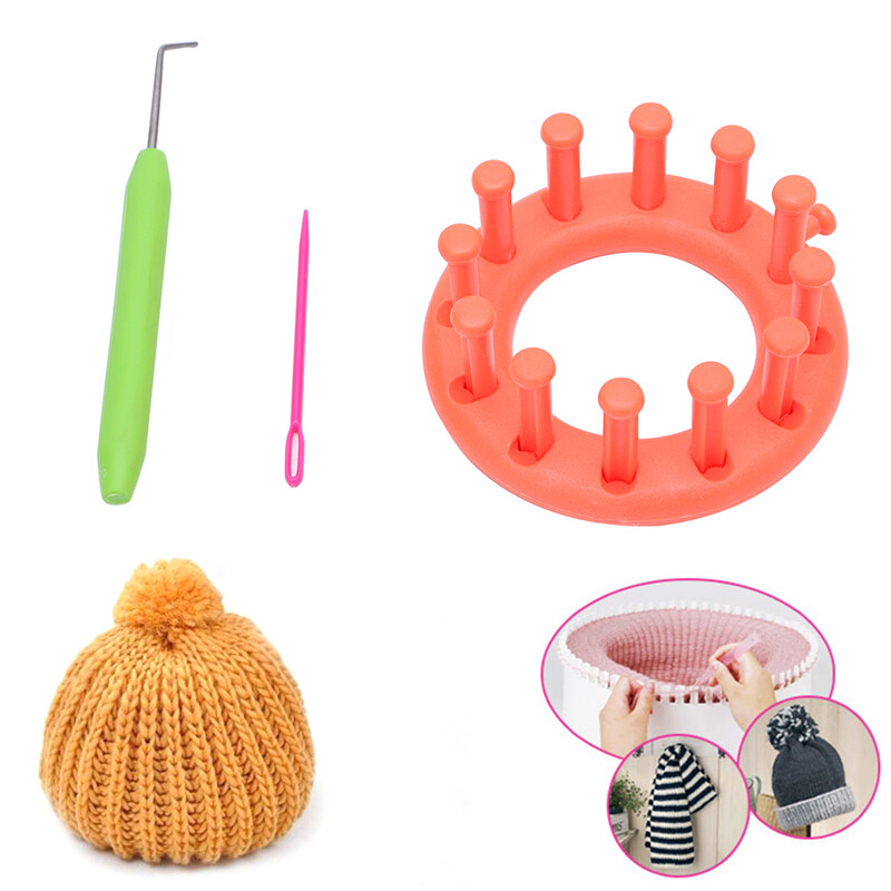 Circular Knitter Knitting Needle Hook Sweater Hat Wool Making Craft Tool