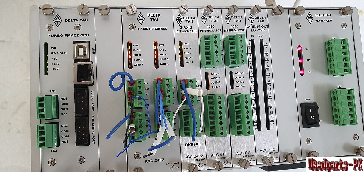 DELTA TAU UMAC MOTION CONTROLLER // TURBO PMAC2 CPU, 4 & 2 AXIS INTERFACE SO ON