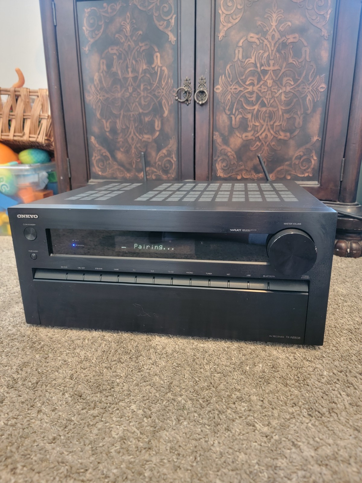 Onkyo Tx-nr838 Atmos Home Theater Bluetooth Receiver