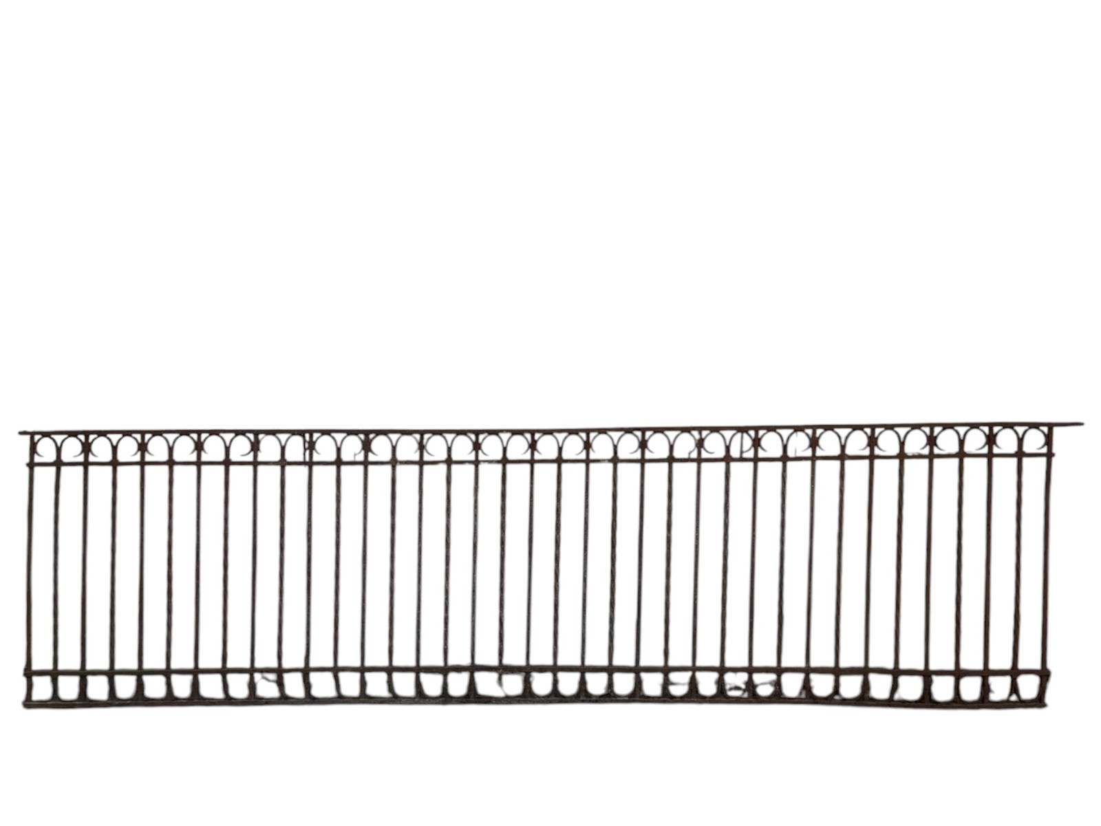 18 Ft Antique Wrought Iron Fencing GA20864
