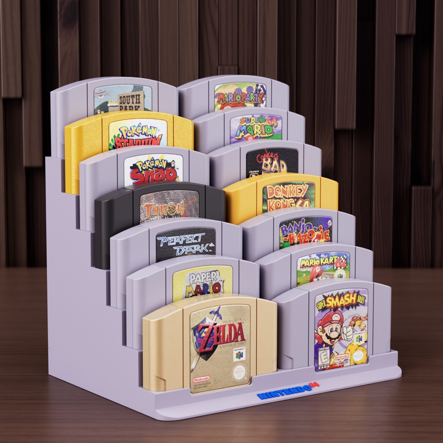 Nintendo 64, N64 Games 14 Cartridge Display Stand