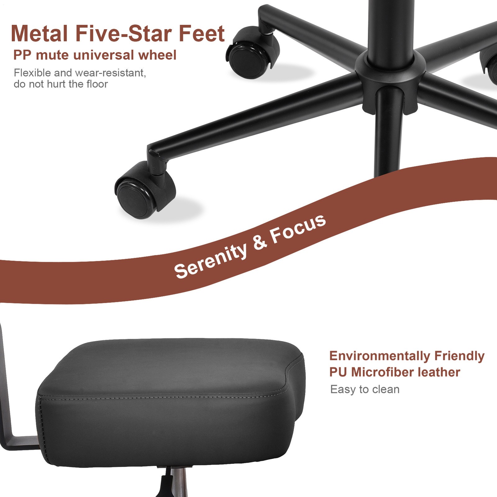 Meditation Cross Legged Armchair, ADHD Chair, Criss Cross Chair for Home Office