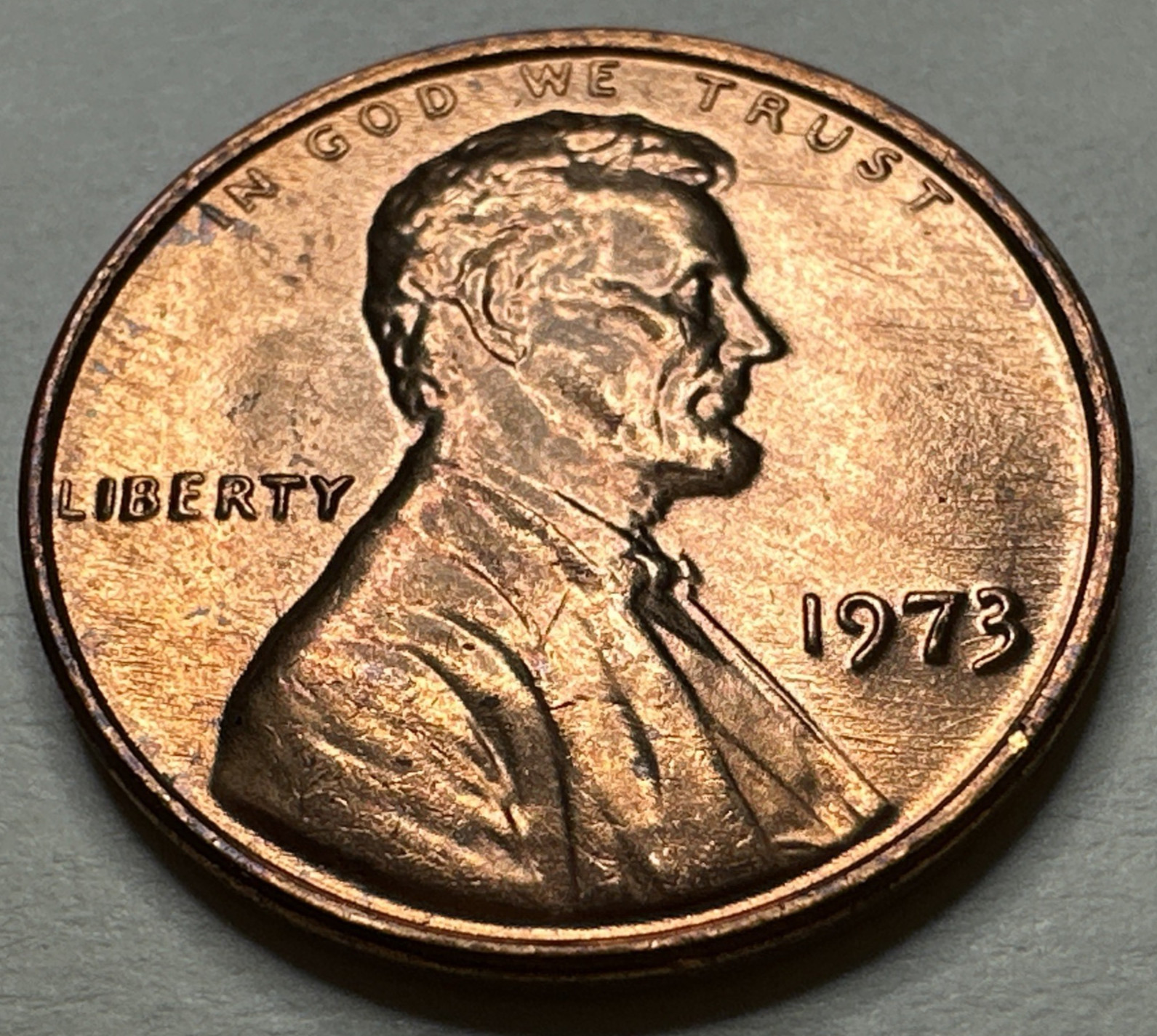 1973 Lincoln Memorial Cent PENNY 2336X