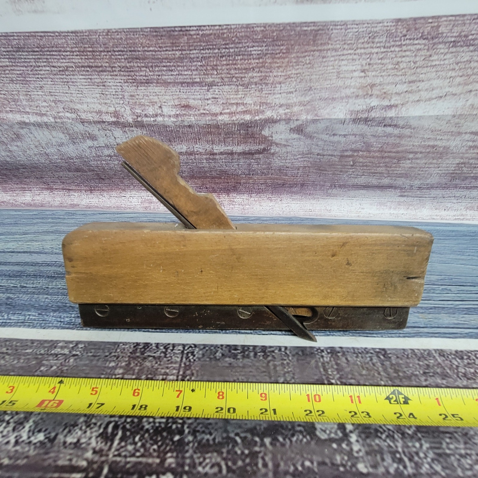 Vintage Wood plane up millener co kindstoa moulding