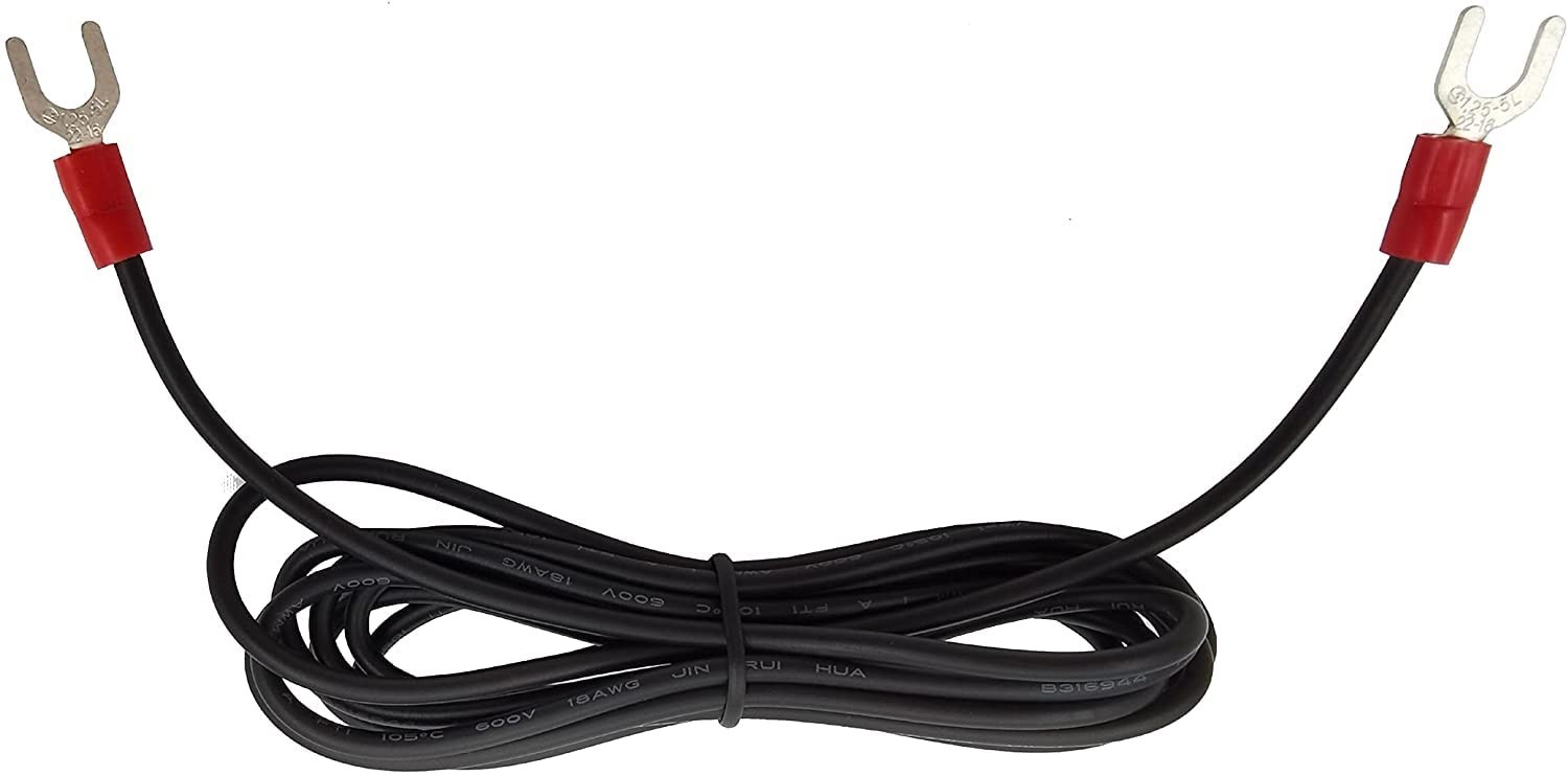 High-Quality 5-ft Ground Wire for Turntables - Eliminates Static & Interference