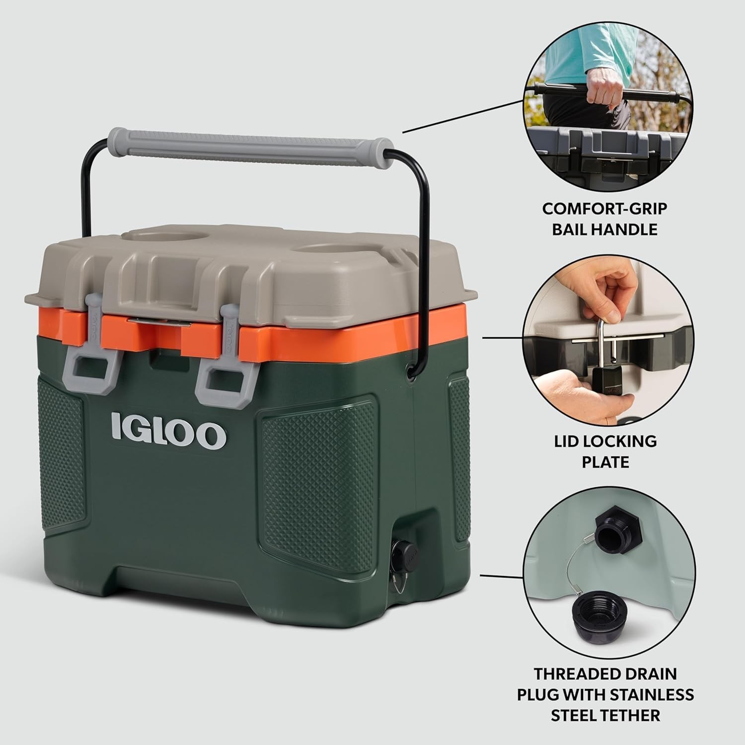 Trailmate Cooler | Insulated Hard Shell Ice Chest