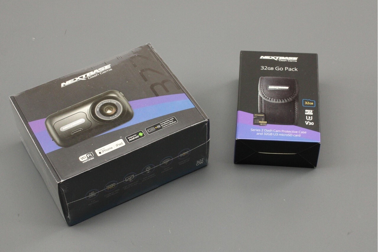 Genuine VW Skoda SEAT Nextbase 322GW dash camera & go pack ZGB000052322GW
