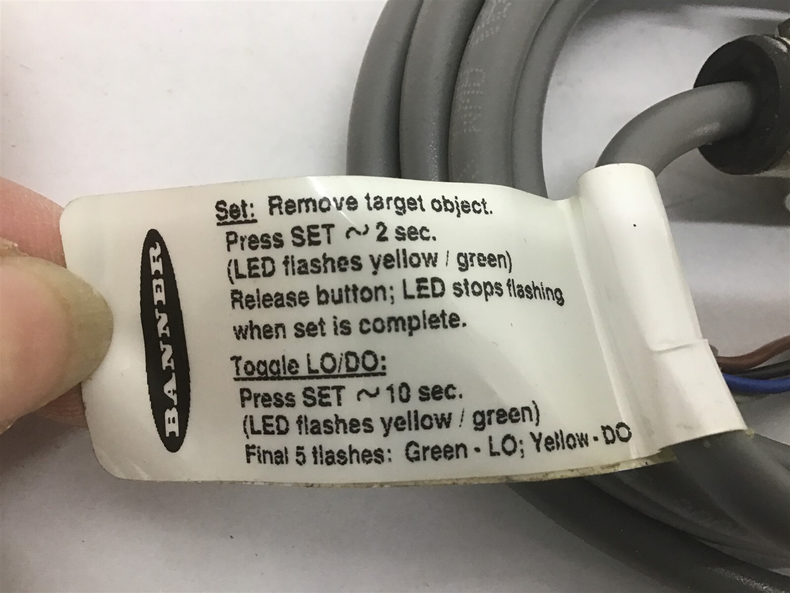 Banner TM18BM6D 69851 Photoelectric Sensor Switch