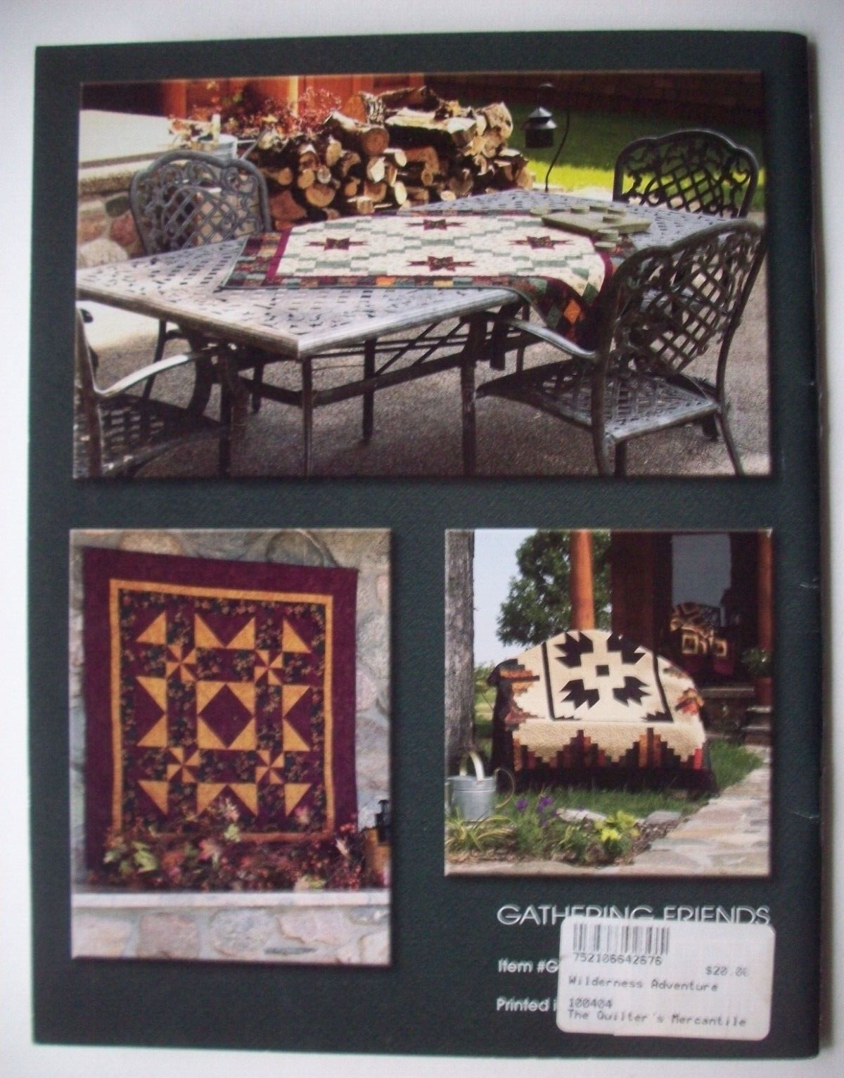 Wilderness Adventure pieced quilt pattern