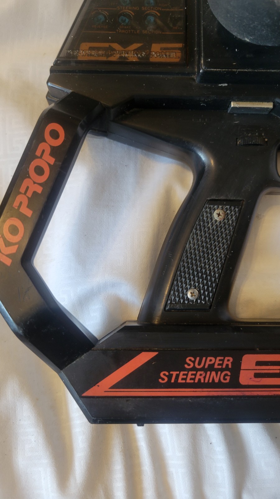 KO PROPO EX-7 Super Steering Transmitter Vintage RC Pistol Remote Untested