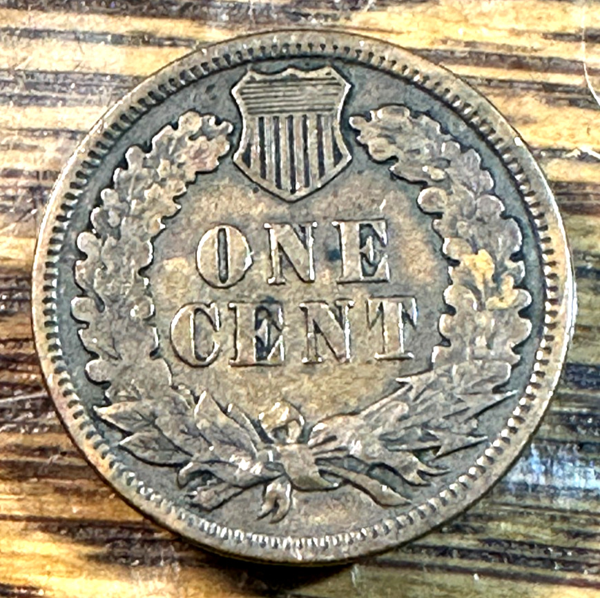 1881 Indian Cent Nice Original XF CHRC