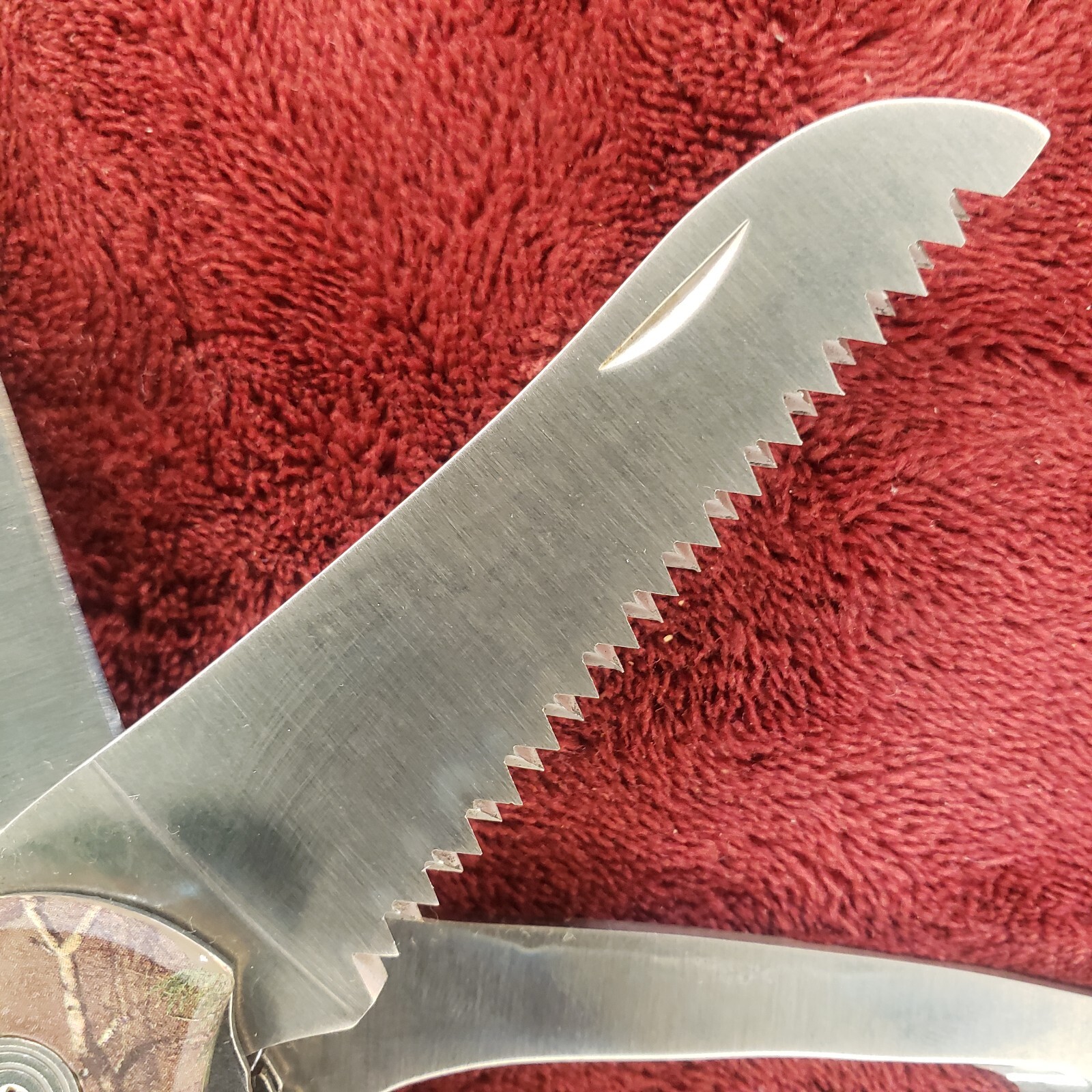 Redhead Knives Multitool Multi tool 3 fully locking tools Camo Knife with Sheath