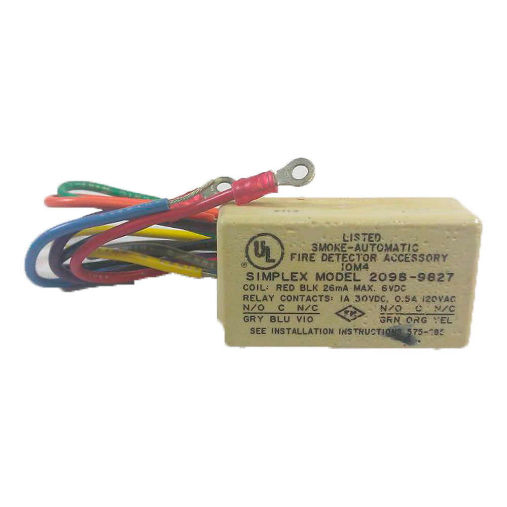 SIMPLEX 2098-9827 - DET/ACC Relay DPDT 1A