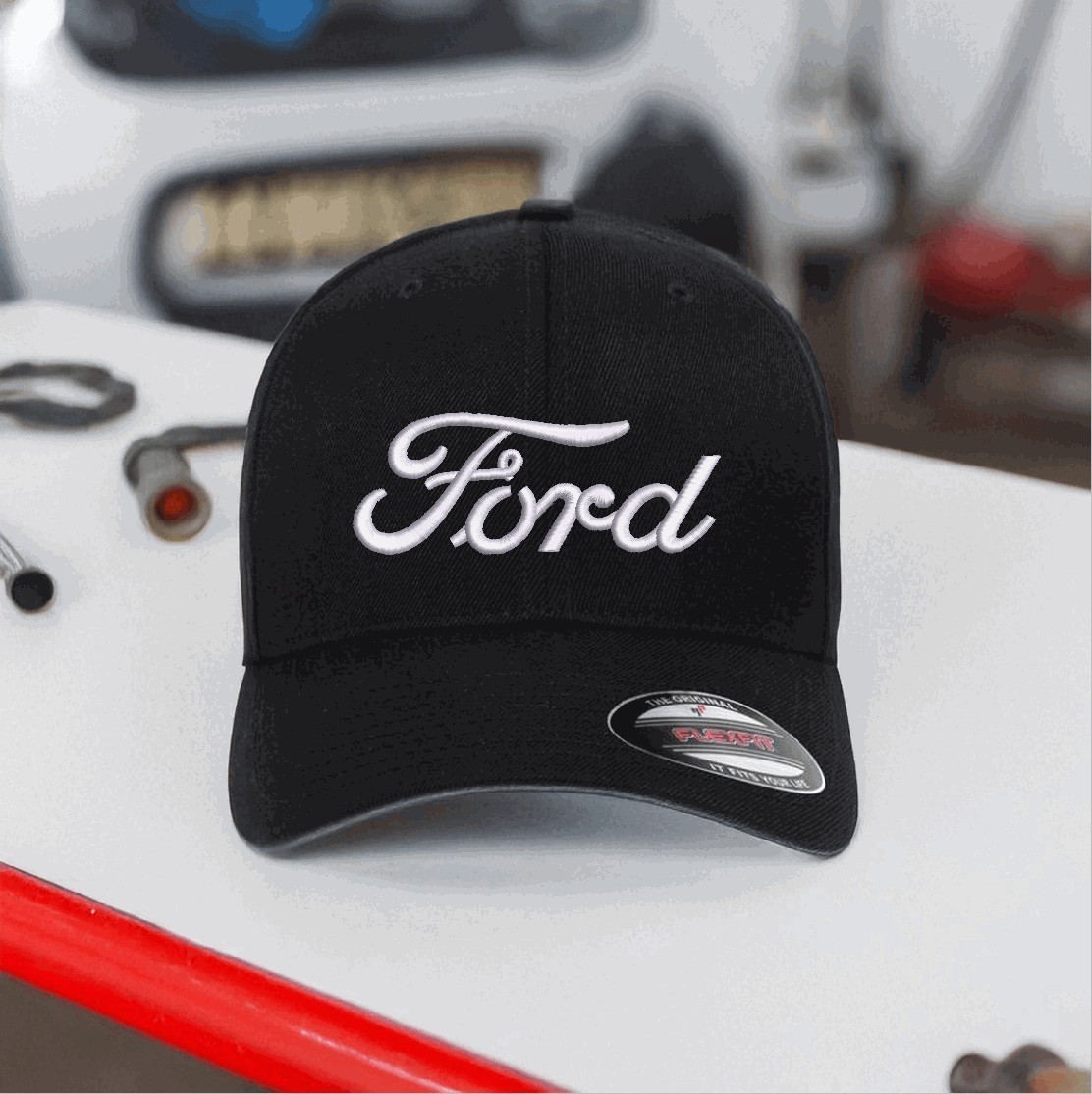 Ford - Made-to-Order Embroidered Flexfit or Snapback Hat