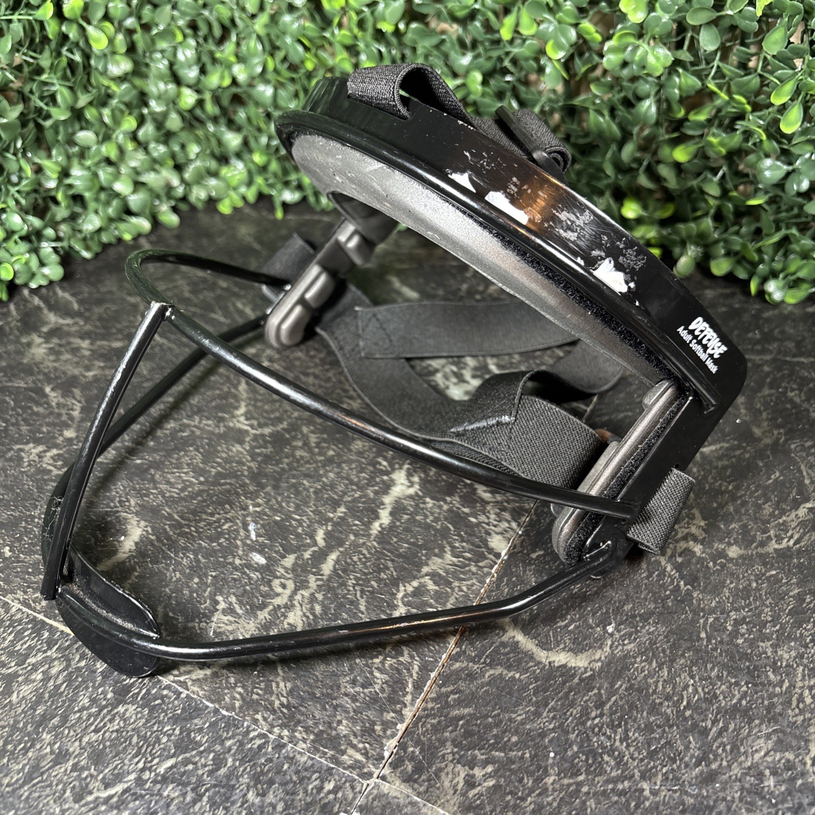 Rip It Defense Black Youth Fielders Mask No Mouth guard