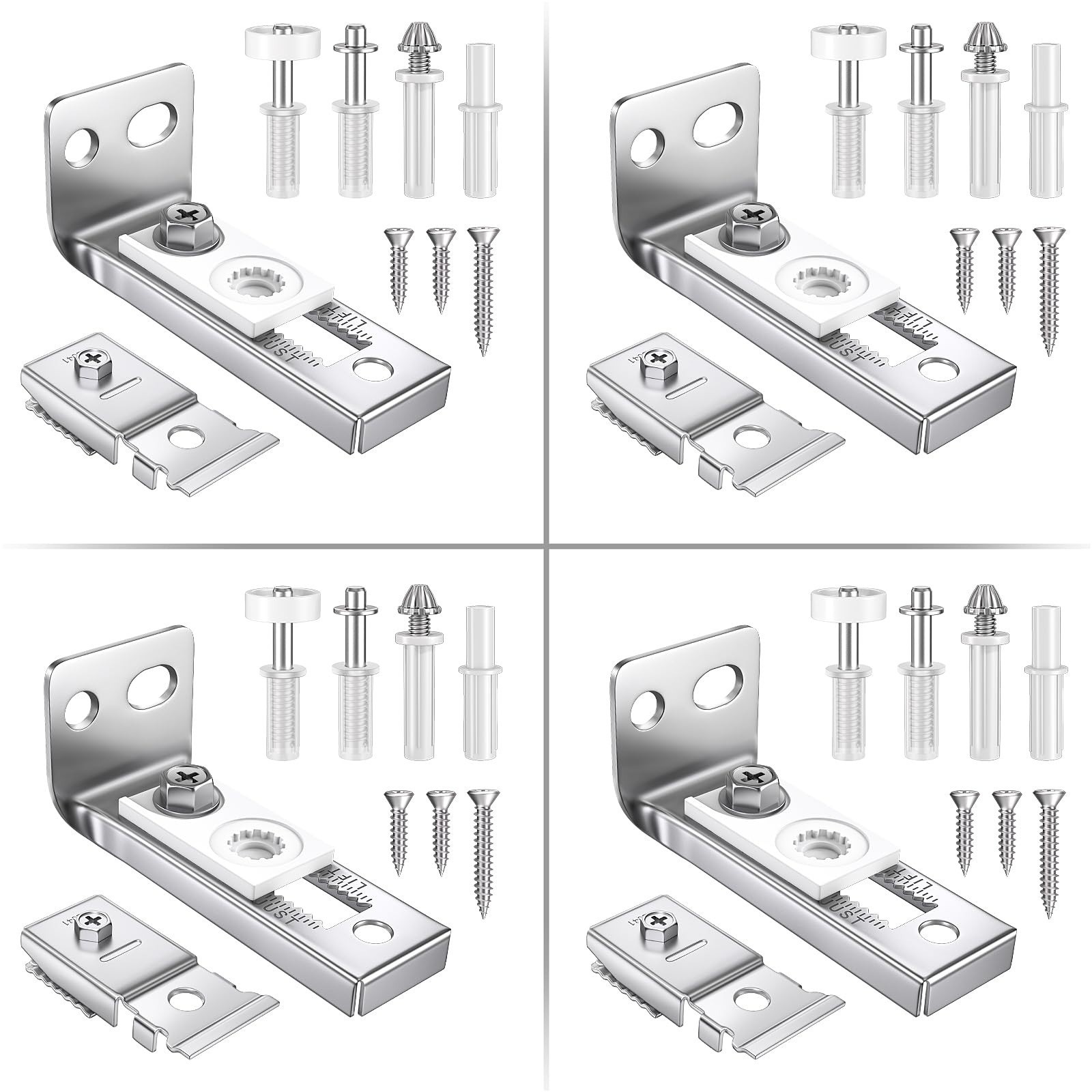 Bifold Door Hardware Repair Kit - 2 Pack Replacement Parts