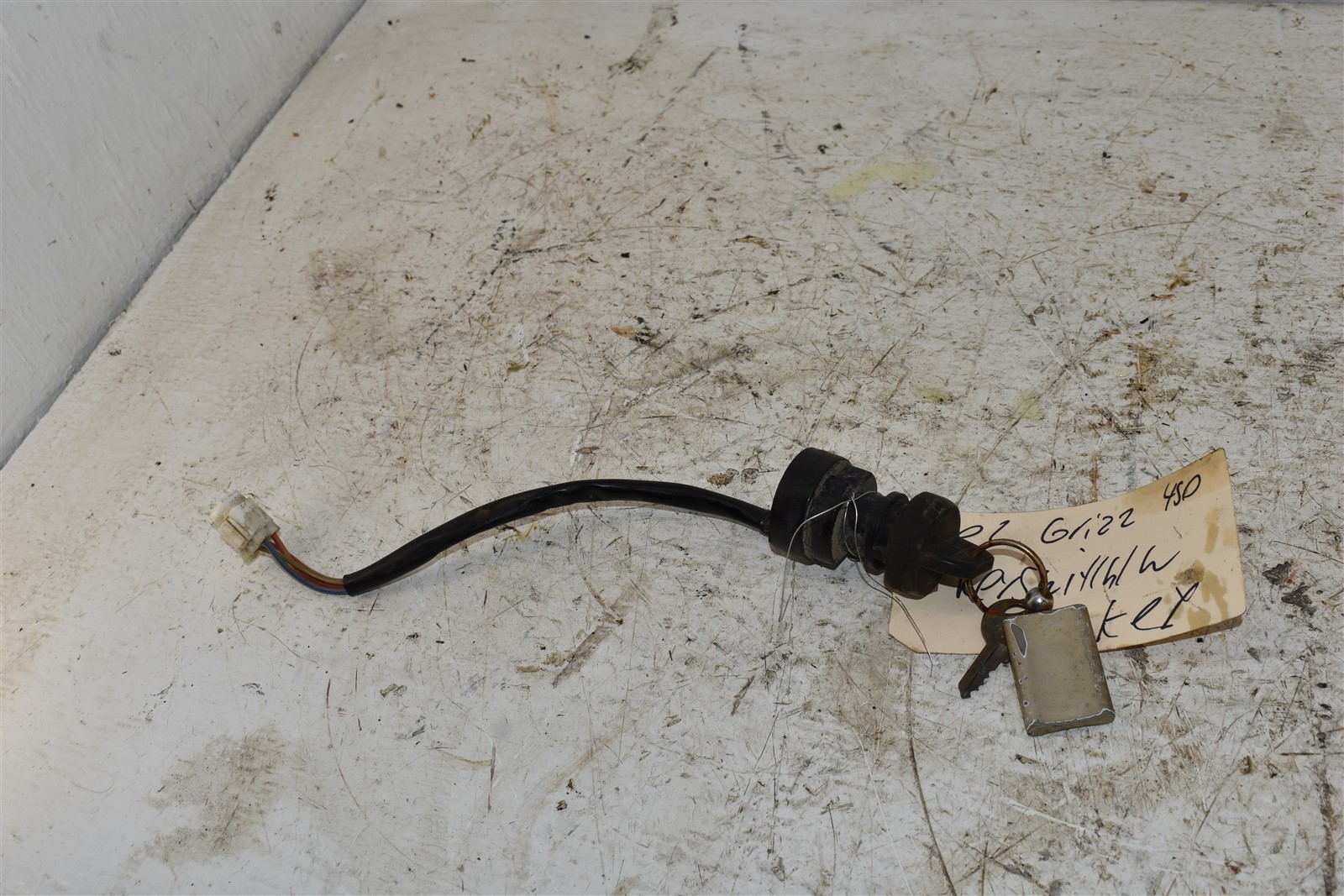 2007 Yamaha Grizzly 400 IRS Key Switch & Key 5ND-82510-00-00
