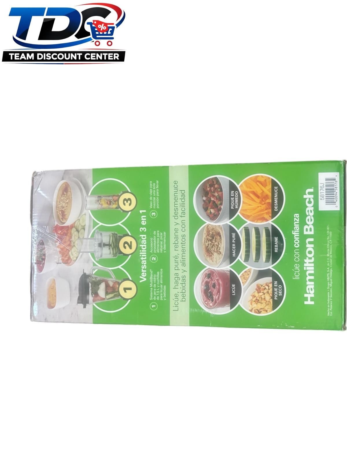 Kitchen System Blender Multiblend Fruit Juicer Shredder Cup Attachments Chopper