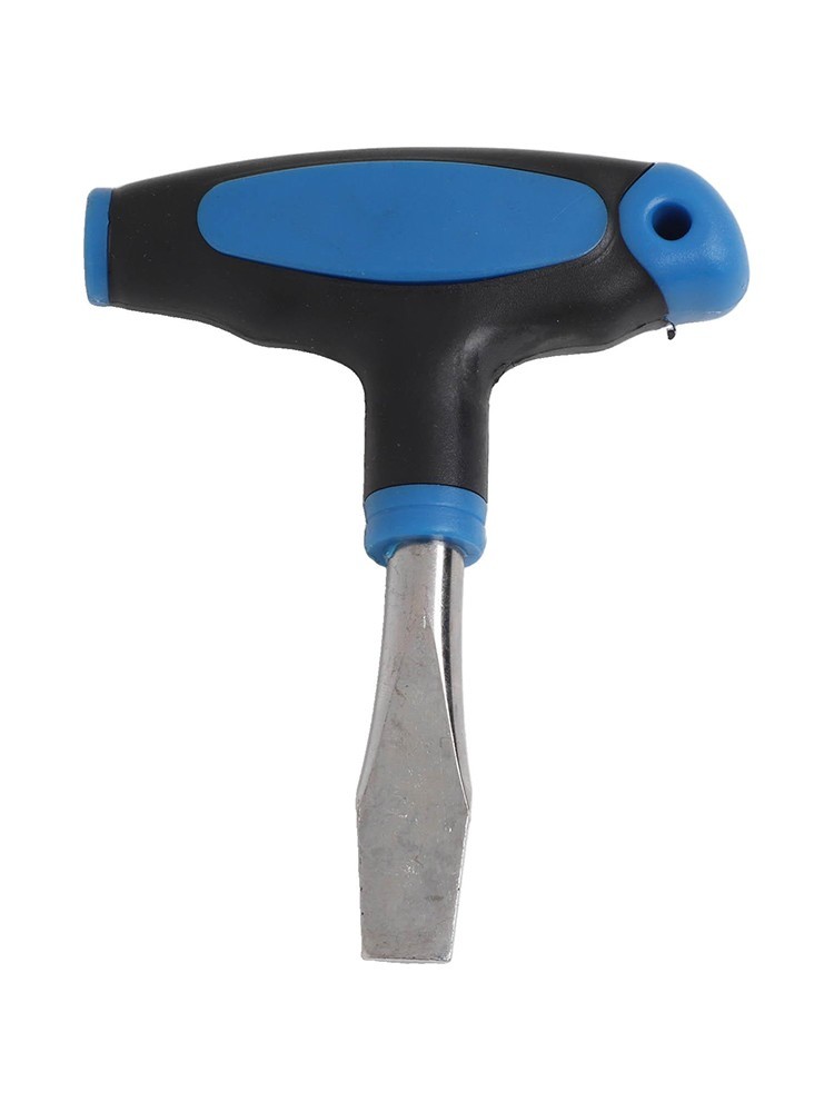 Flat Head Screwdriver With Comfortable Grip For Quick Release Applications