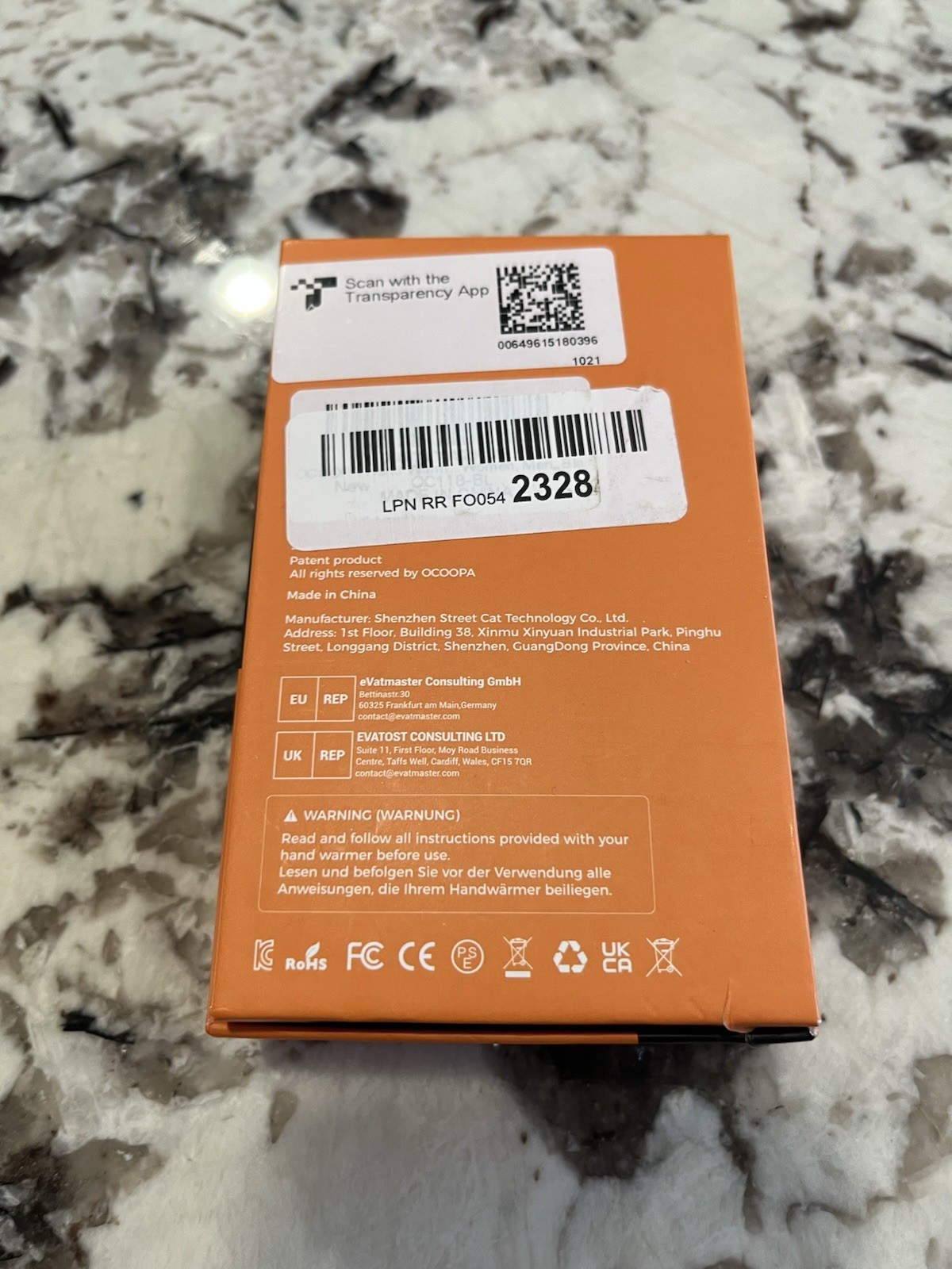 ocoopa rechargeable hand warmer