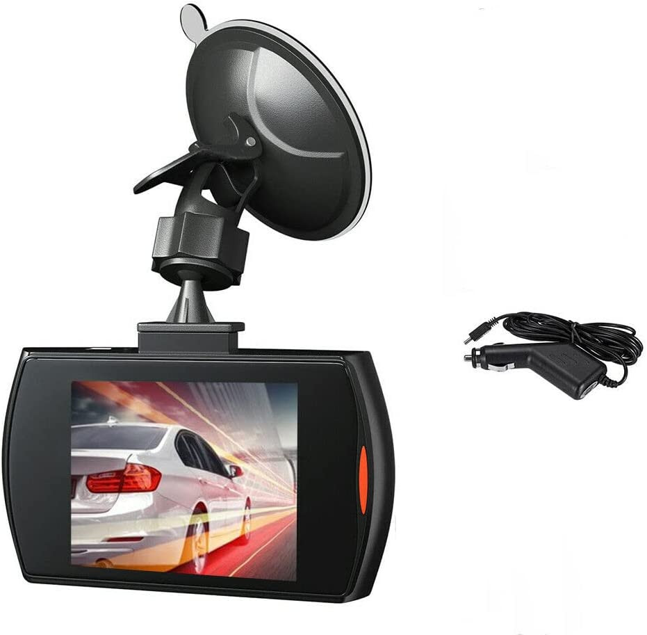 Car Dash Cam 1080P Full HD DVR Dashboard Camera Video Recorder with G-Sensor Nig