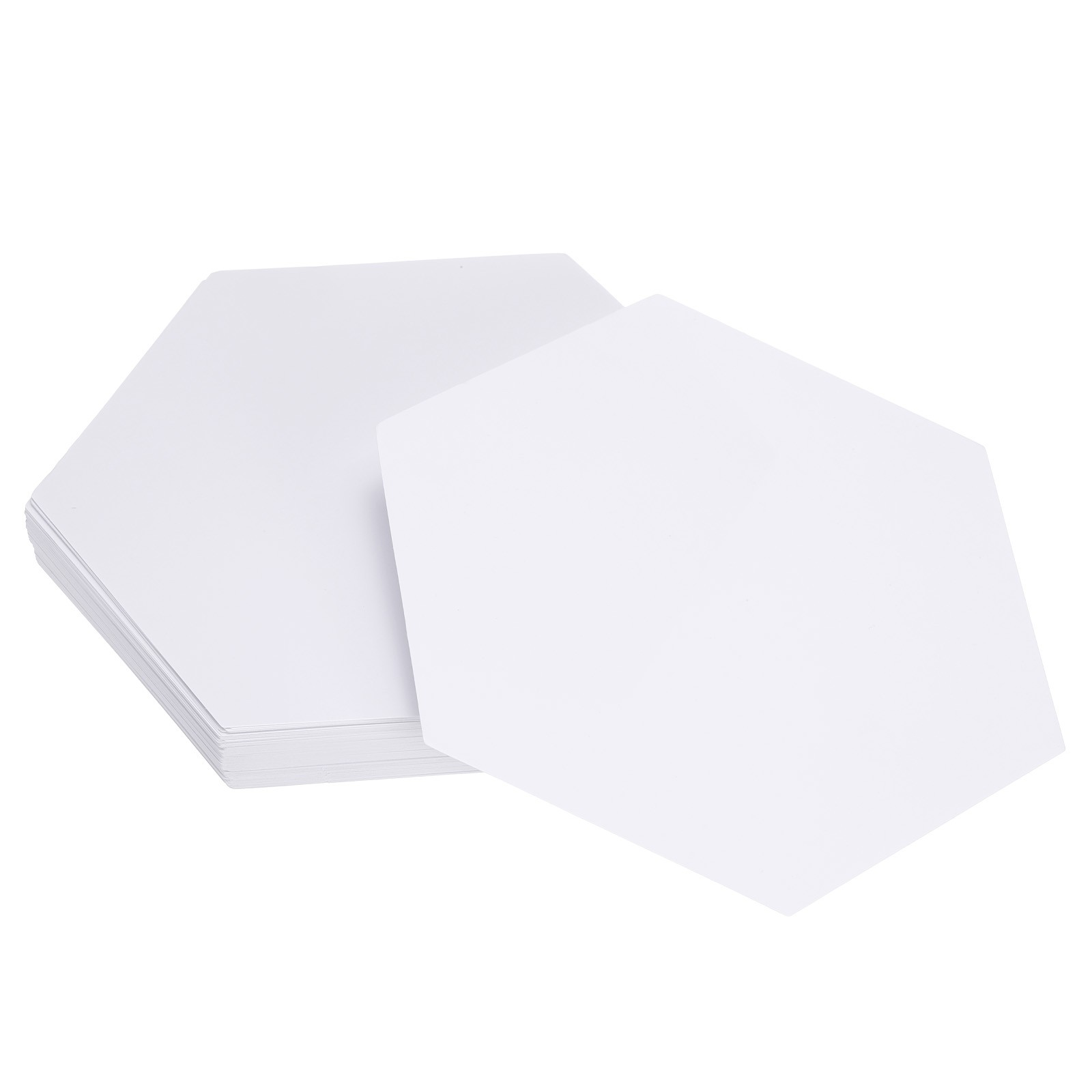 100pcs Hexagon 2.5-Inch Paper Piecing Paper, English Paper Quilting Template