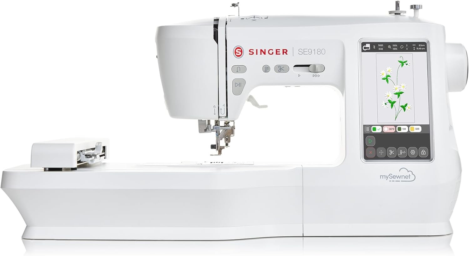 Singer SE9180 Sewing & 5x7 Wi-Fi &USB Embroidery Machine
