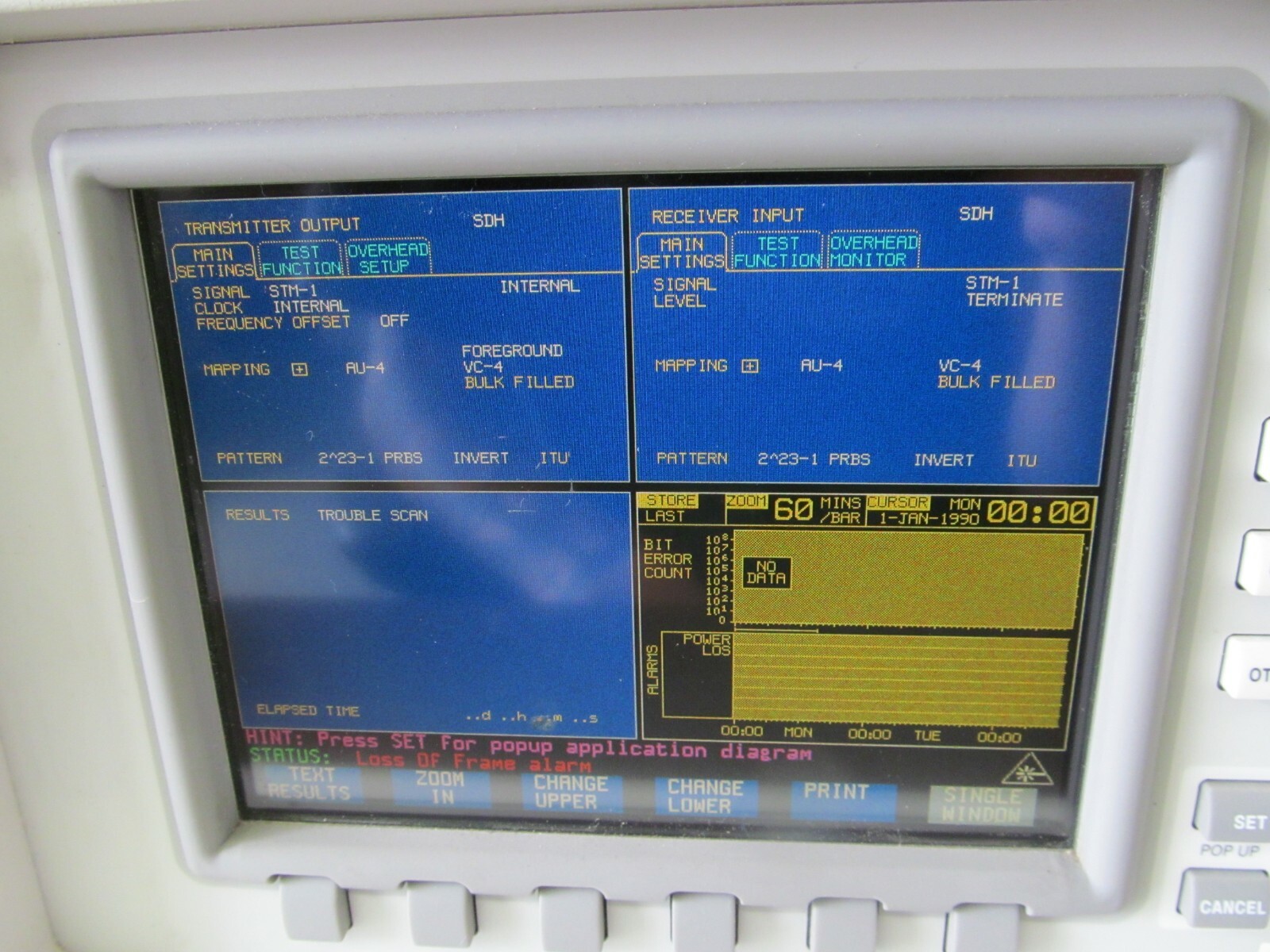 HP Agilent OmniBER 718 Communication Performance Analyzer 37718B