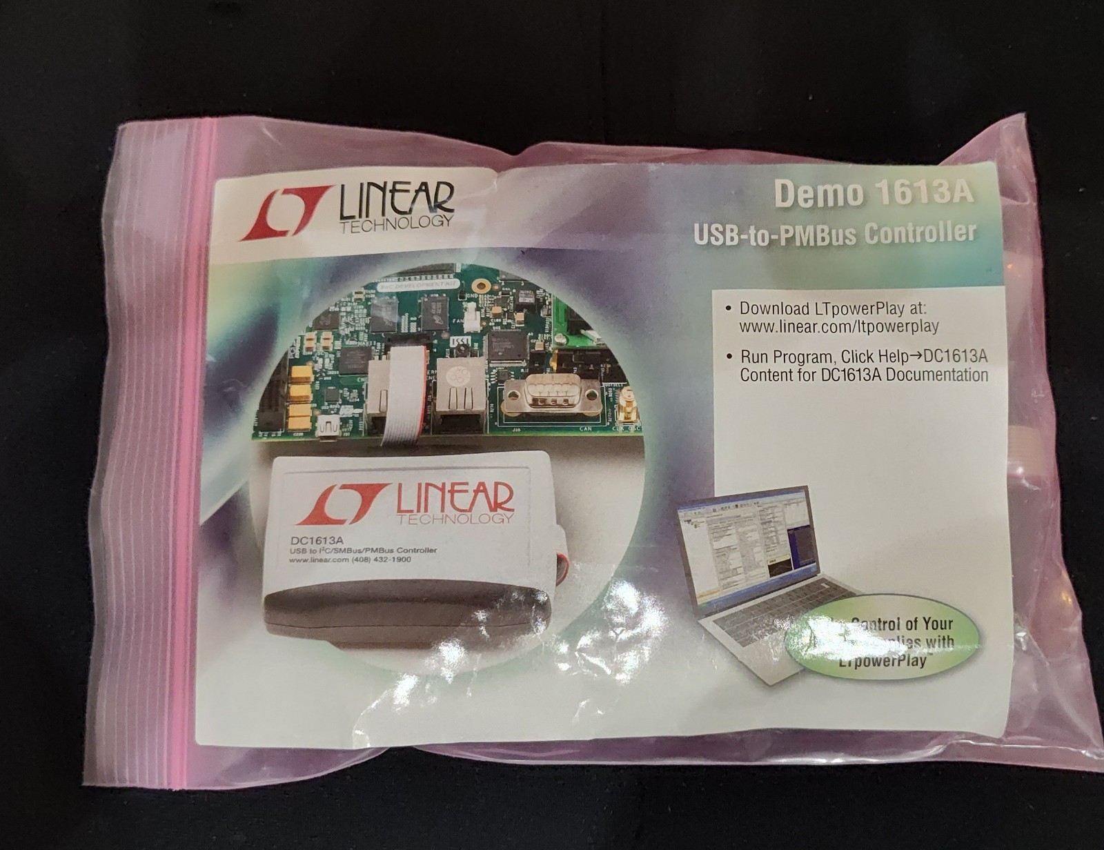 Linear Technology DC1613A USB TO I²C/SMBUS/PMBUS CONTROLLER