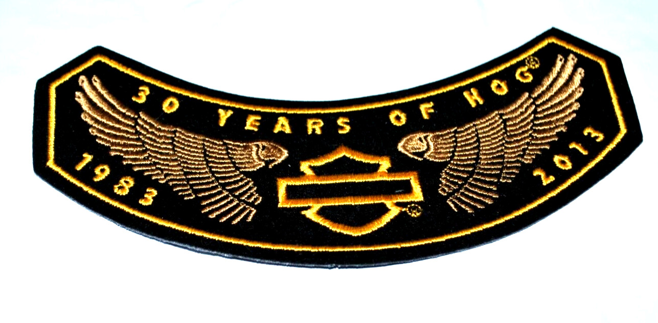 HARLEY DAVIDSON OWNERS GROUP Rocker  2013 HOG Membership NOS Vest Jacket Patch