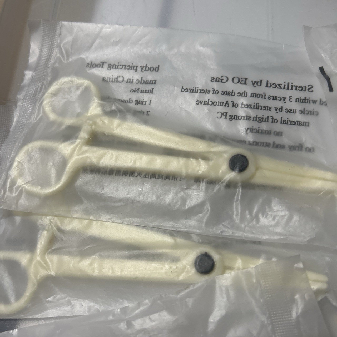New Body Piercing Tools Lot
