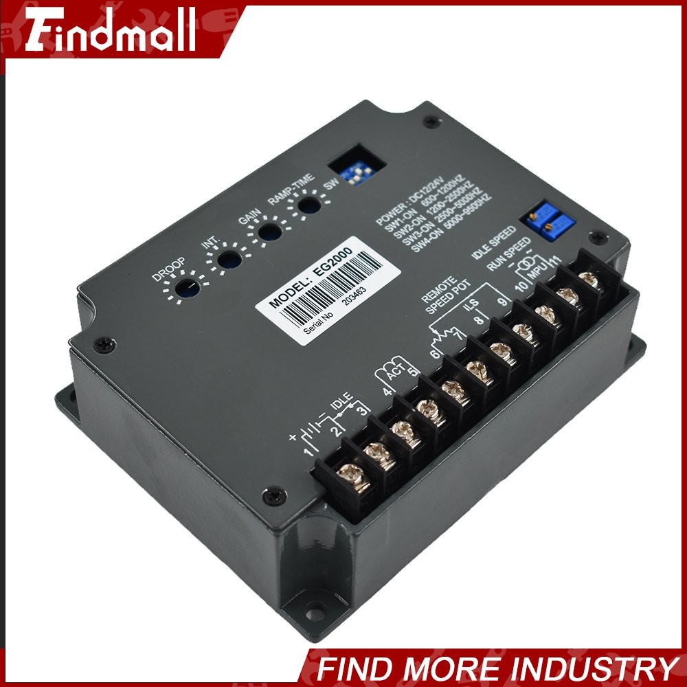 Findmall Engine Speed Controller EG2000 Controller EG2000 Generator Governor