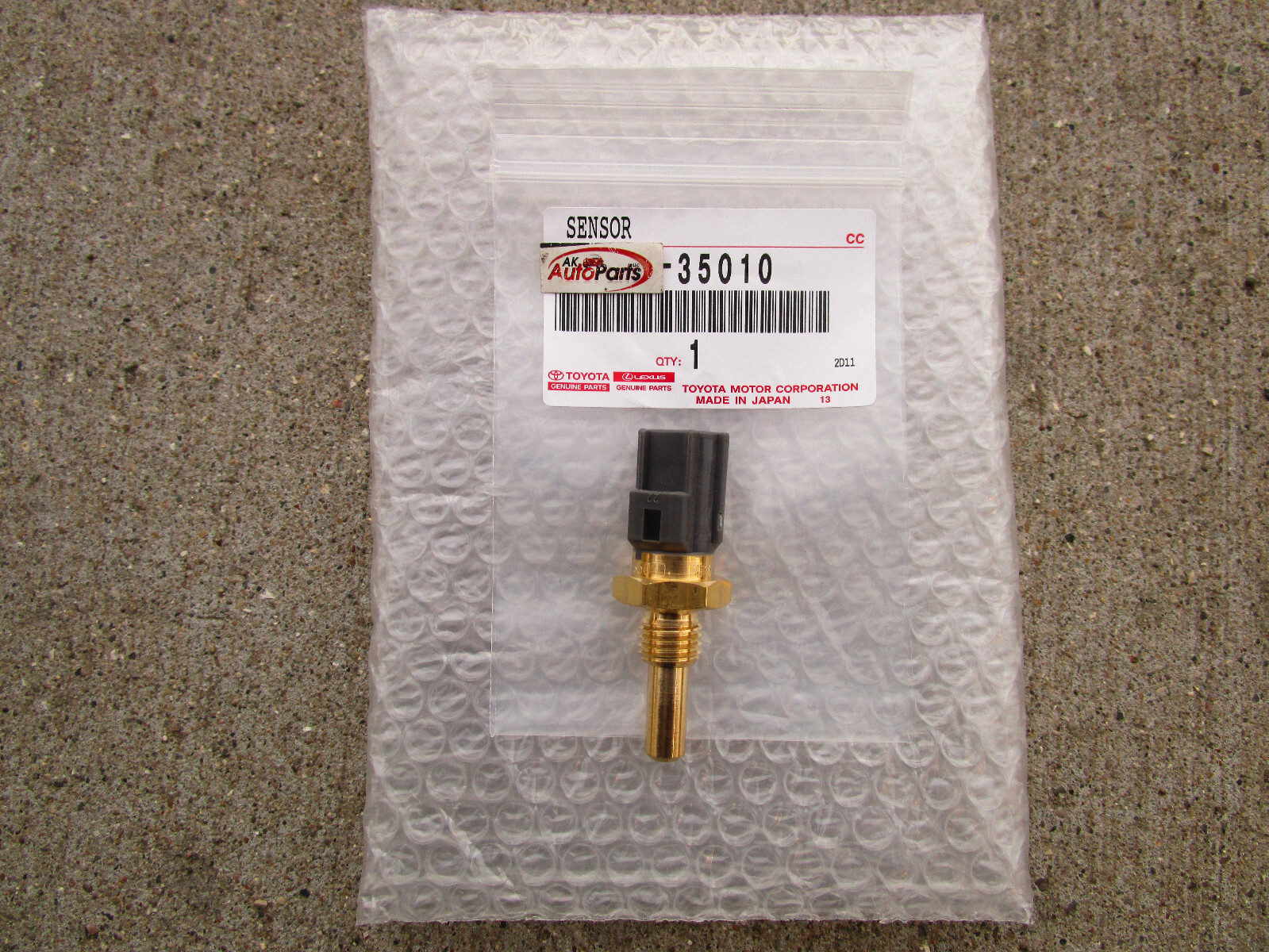 FITS: 90 - 02 TOYOTA 4RUNNER ENGINE COOLANT TEMPERATURE EFI SENSOR OEM BRAND NEW