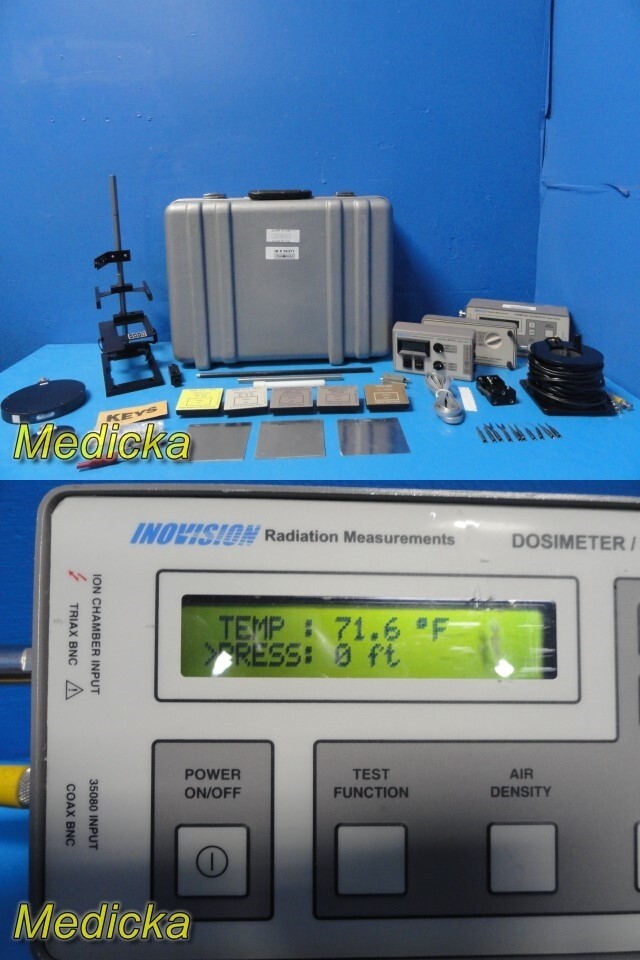 C@rdinal Health Dosimeter/KVP Reader 35050A W/ KVP Divider & Accessories ~ 36371