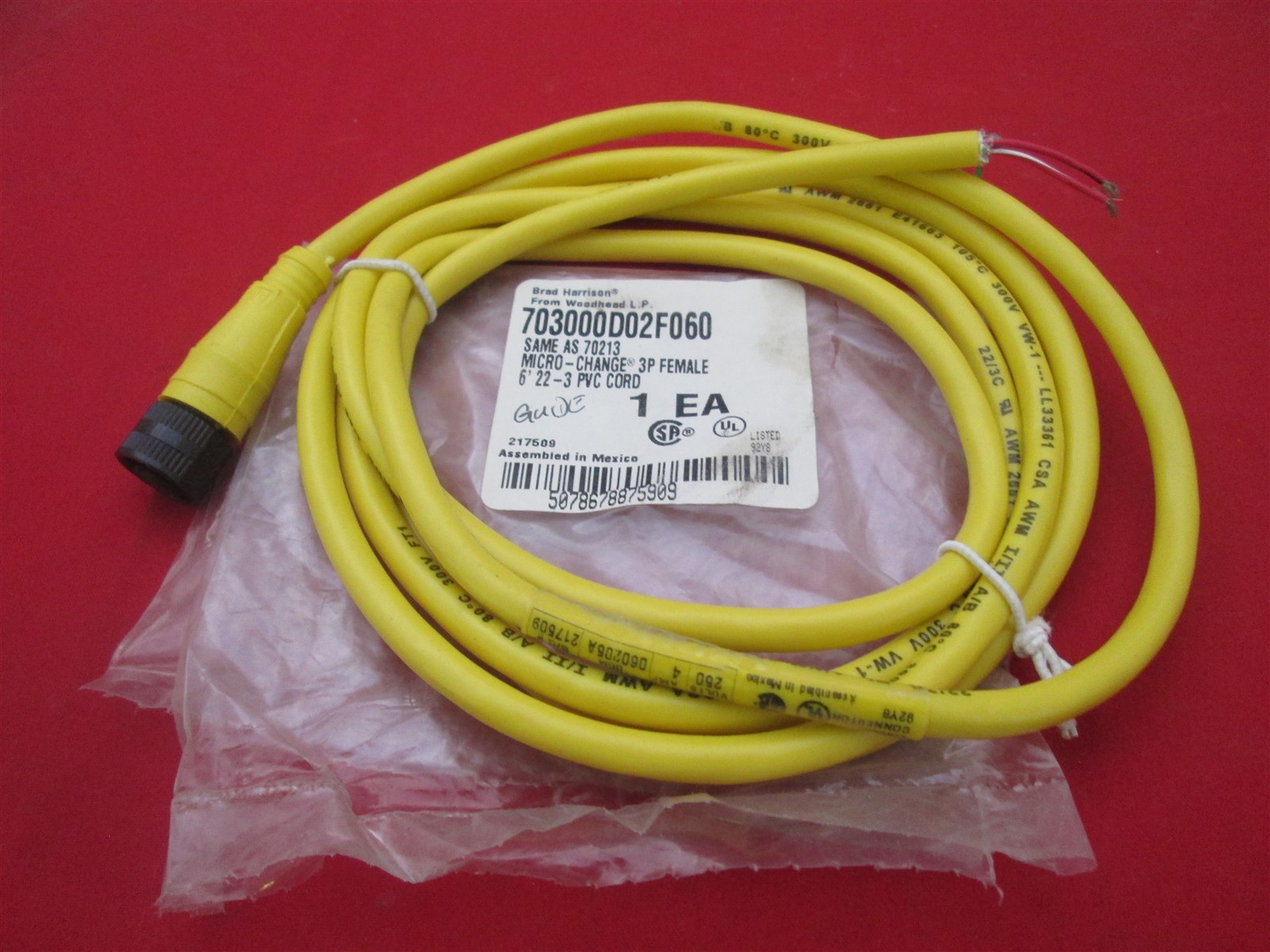 Brad Harrison 703000D02F060 Cable