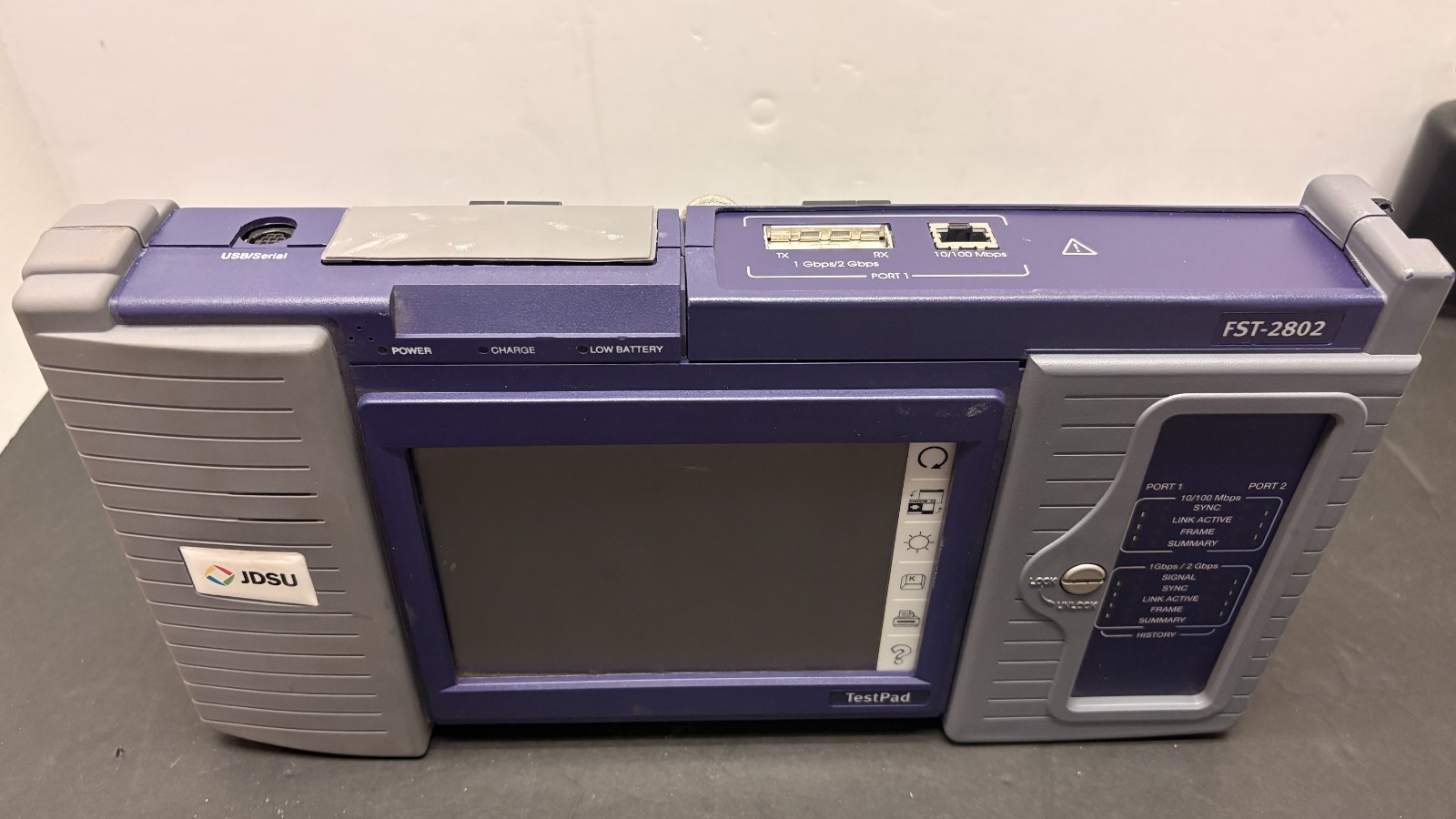 ACTERNA - JDSU FST2802 TEST PAD (SEE INSTALLED OPTIONS IN PHOTOS)