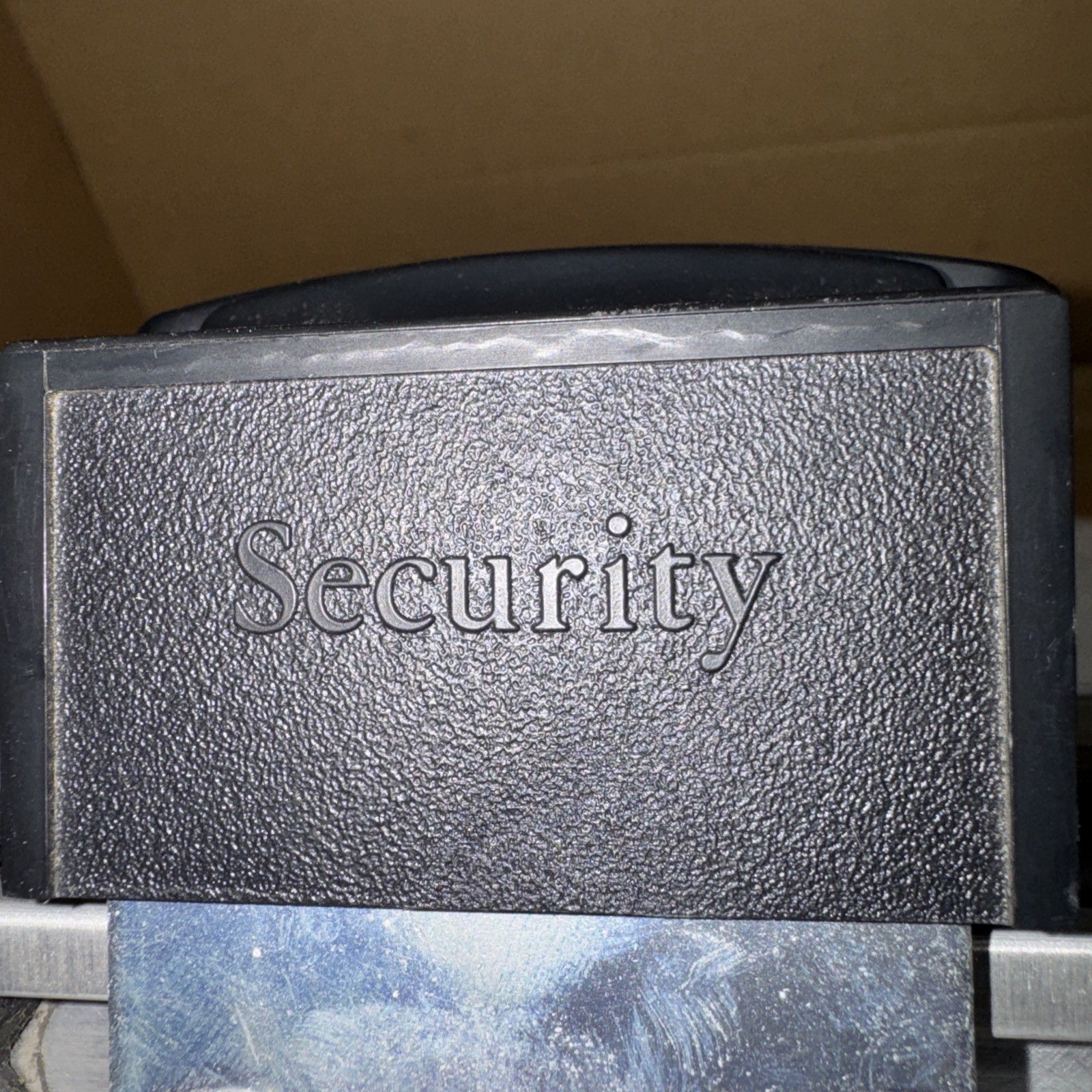 Vintage Security Imprinter Corp Credit Card Printer Slider Countertop Machine