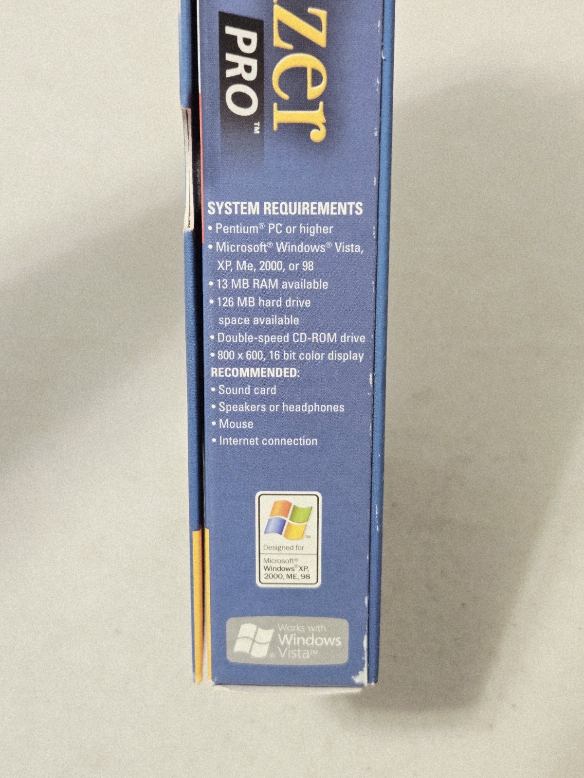 Organizer Pro Vintage Pc Plus Schedule And Sticky Notes - Open Box