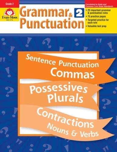 Grammar and Punctuation, Grade 2 - Paperback By Evan Moor - GOOD