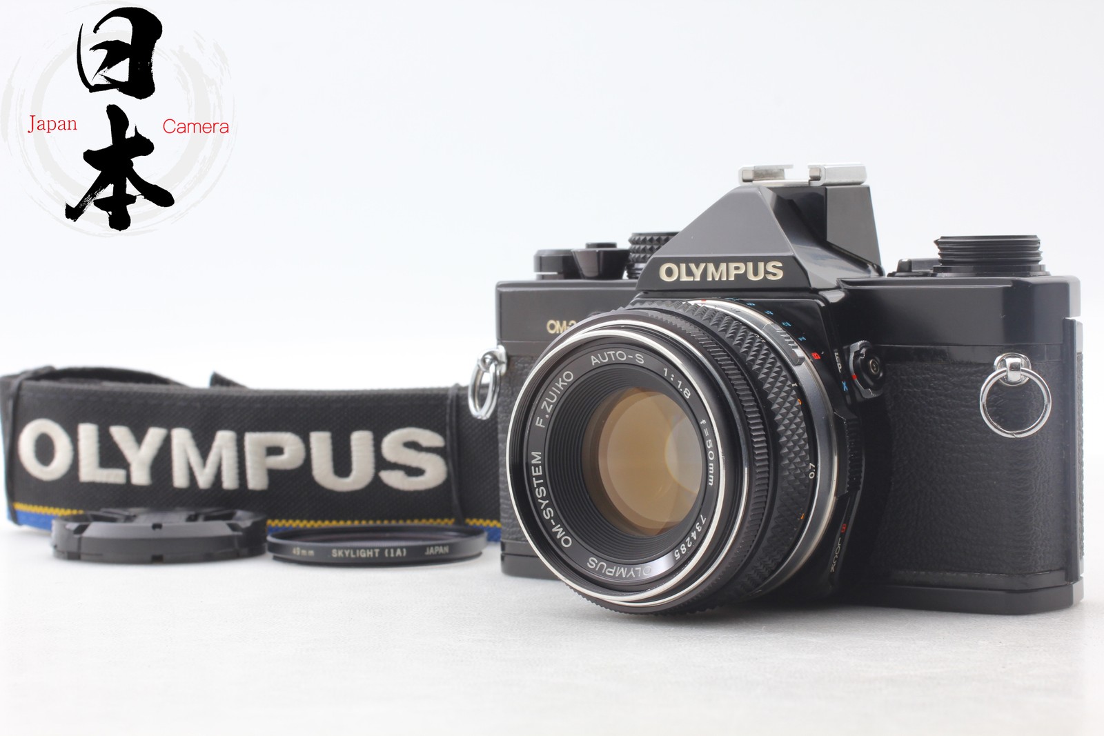 Film Tested 【 Exc+5 】 Olympus OM-2N Black 35mm Camera Zuiko 50mm f1.8 Lens JAPAN