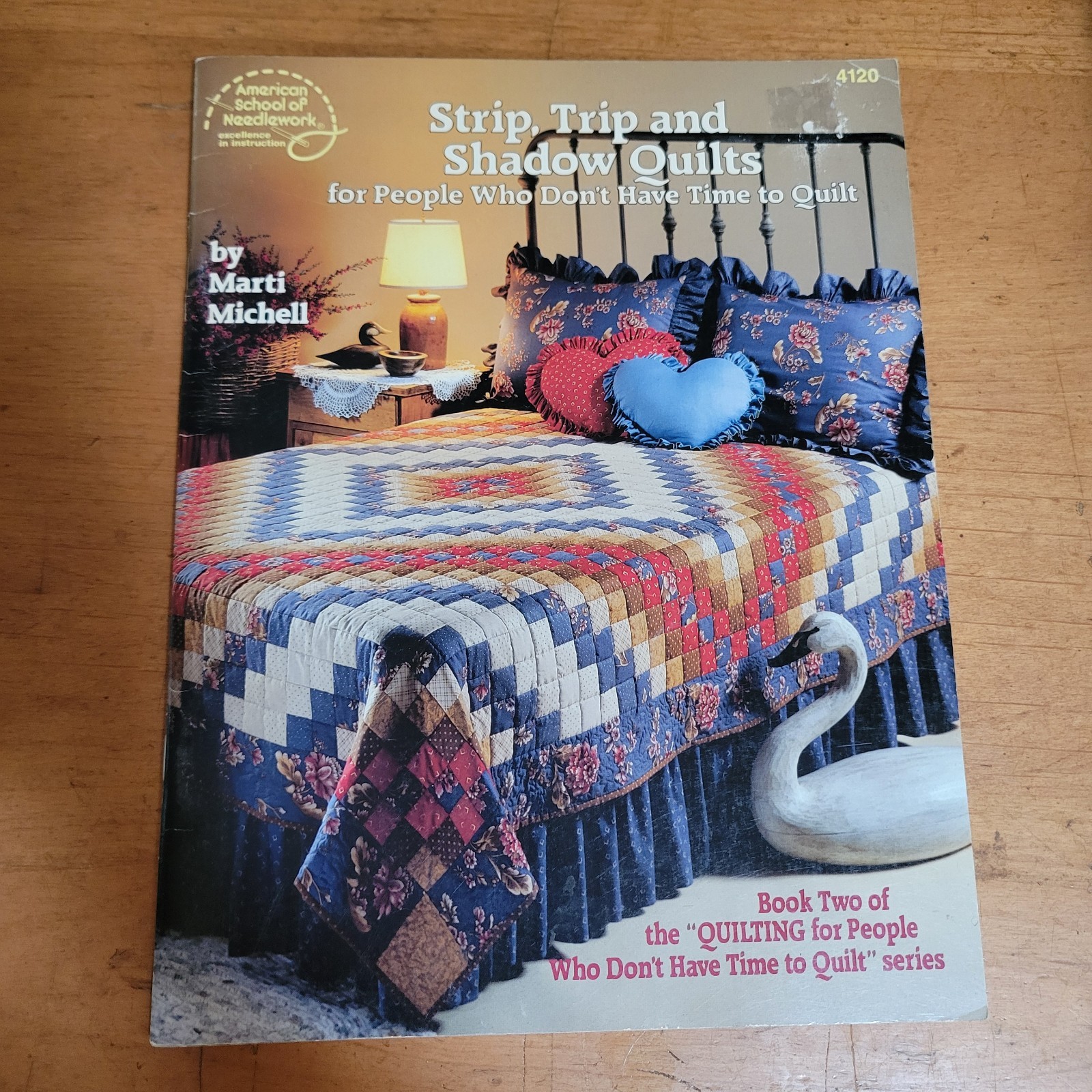 ASON 4120 Strip, Trip and Shadow Quilts People Who Don’t Have Time to Quilt BK 2