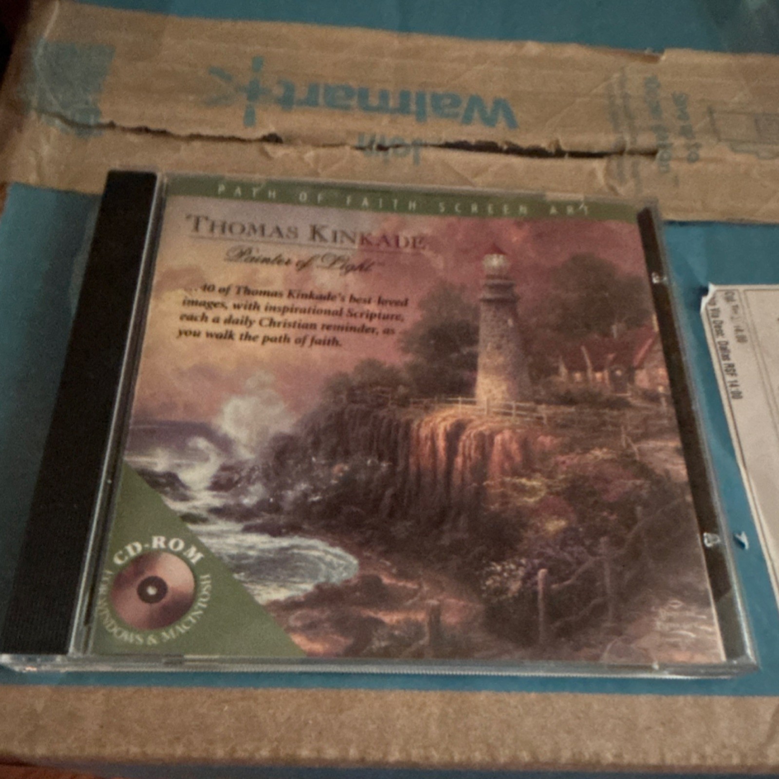 Thomas Kinkade Path of Faith Screen Art Screensavers CD for Windows & Mac