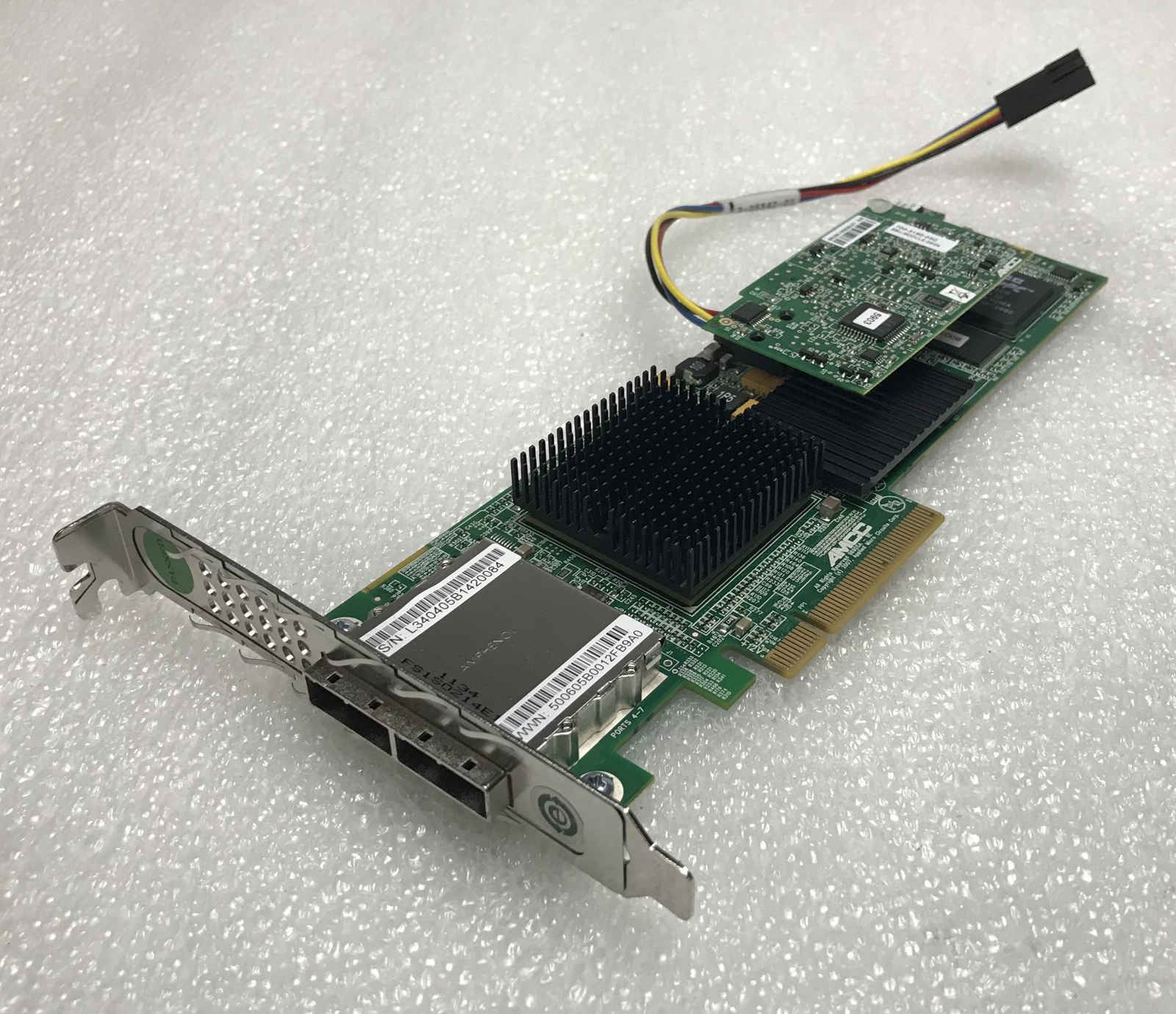 AMCC 9690SA-8E 8-Port 3Gb SATA SAS Raid Controller Card PCIe 700-3190-03C