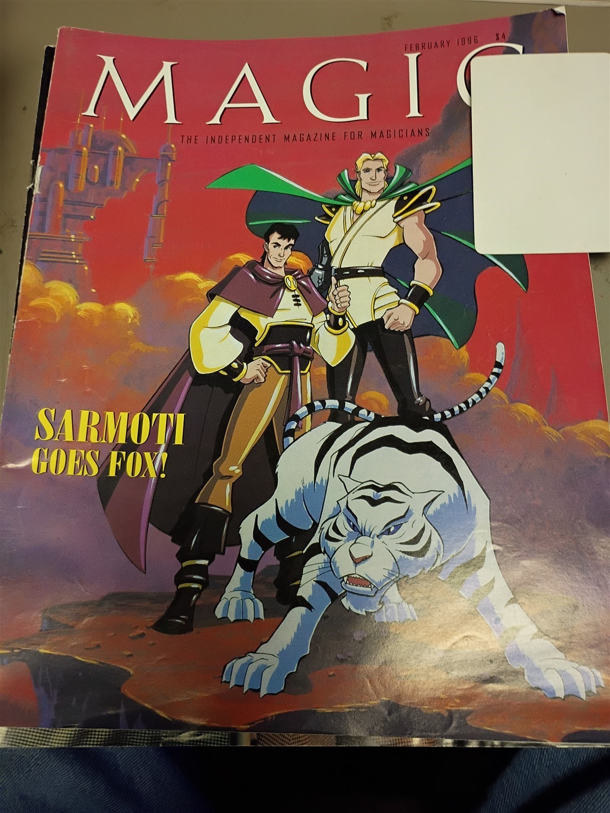 Sarmoti Goes Fox Magic Magazine Issue February 1998 #3