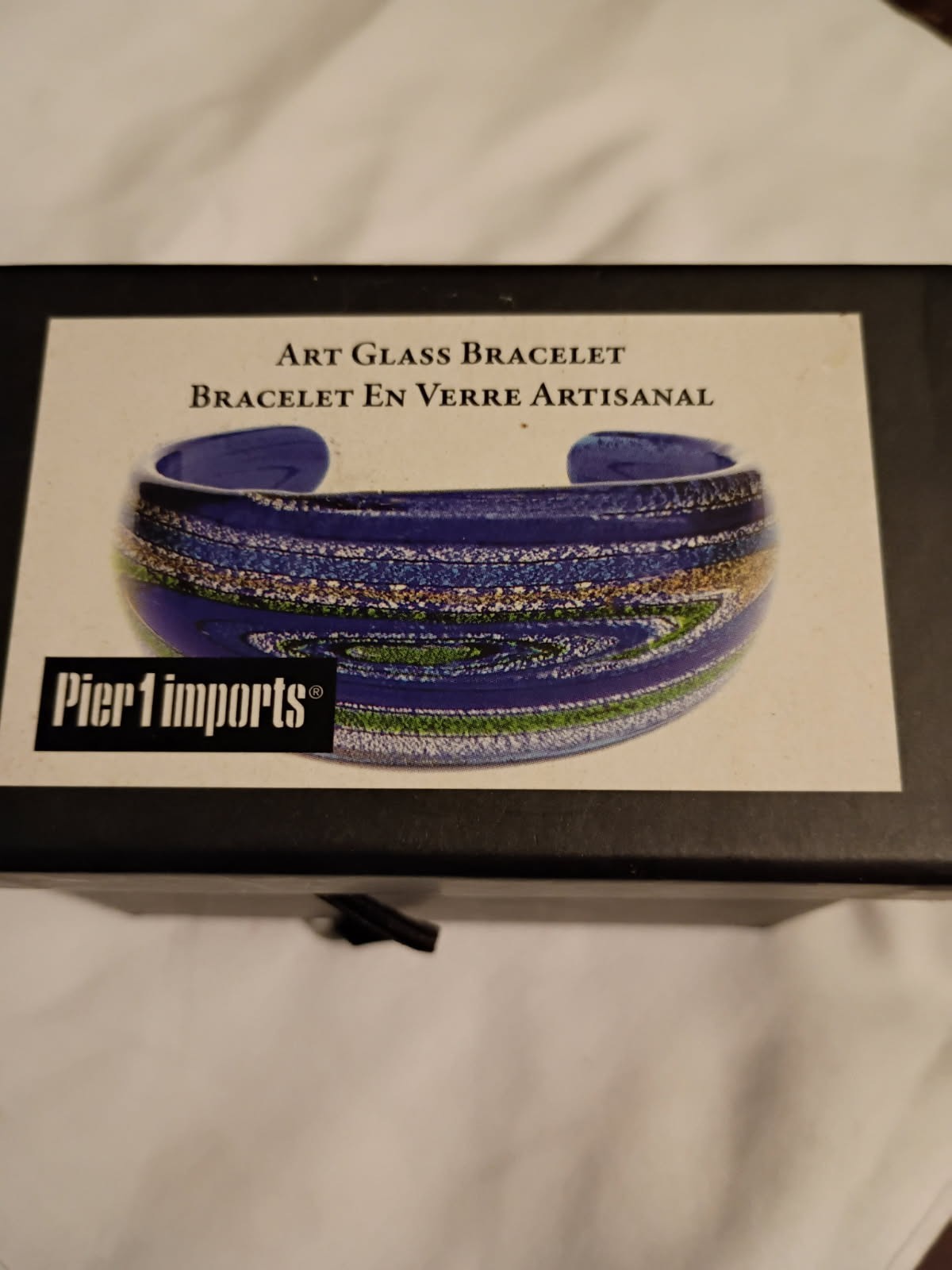 Art Glass Cuff Bracelet