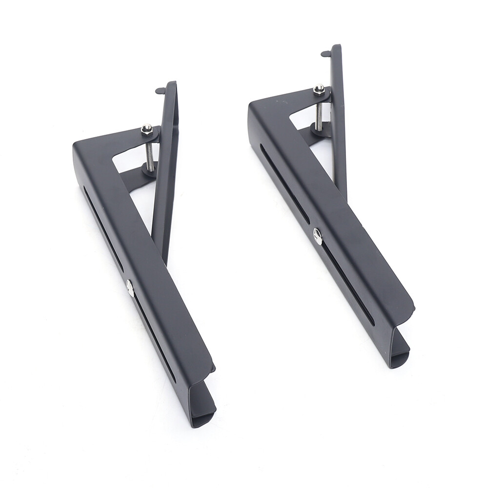 2-Pack Foldable Microwave Wall Mount Brackets Heavy-Duty 304 Stainless SteelUS