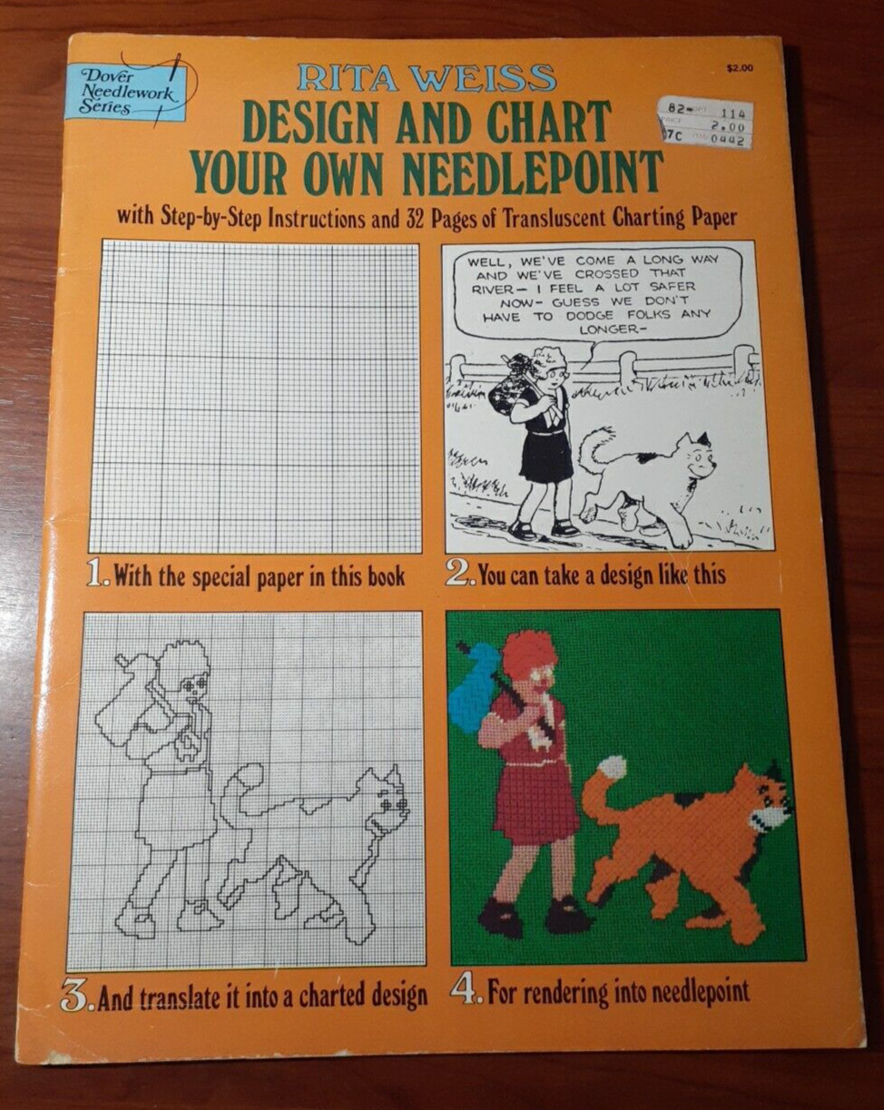 Design and Chart Your Own Needlepoint Rita Weiss with Step by Step Instructions