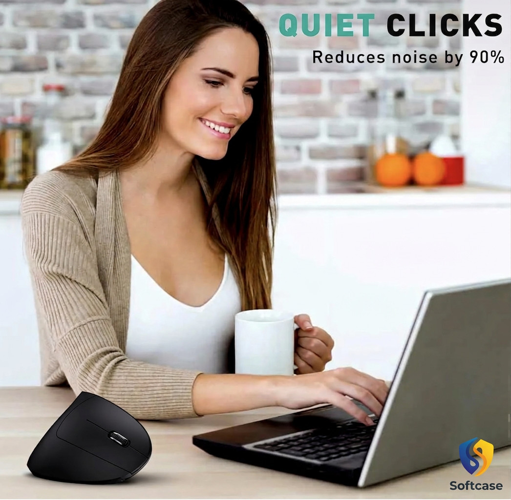 Premium Bluetooth and 2.4G (2-in-1) Rechargeable Wireless Mouse, DPI-4800