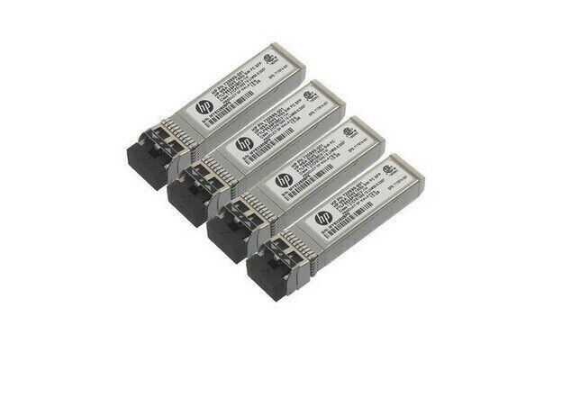 HP C8R25B 721000-002 876144-001 MSA 2040 2050 10Gb SW iSCSI SFP+SR 4-pack