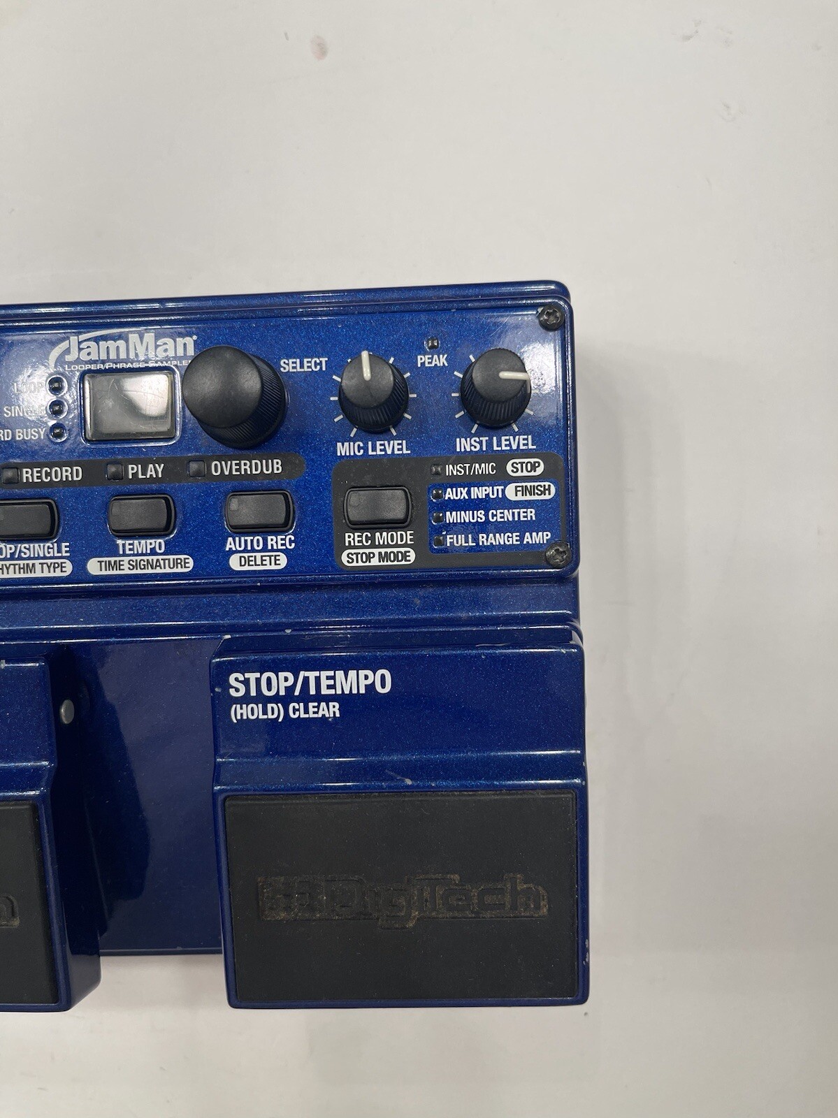 Digitech JML Jamman Looper / Phrase Sampler Guitar Effect Pedal + Power Supply
